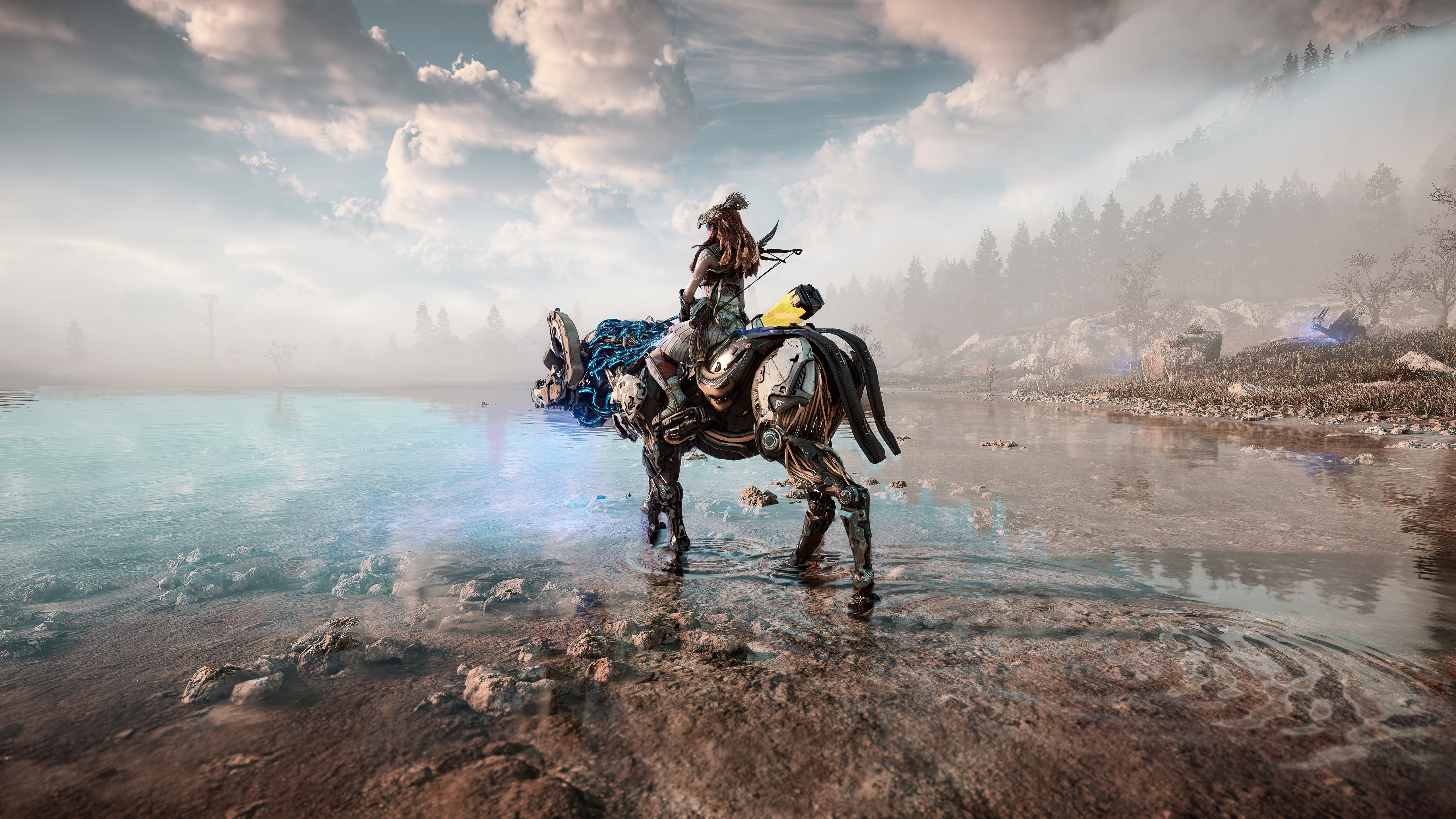 Aloy, Charger, Horizon Forbidden West, 2022 Spiele, 5K