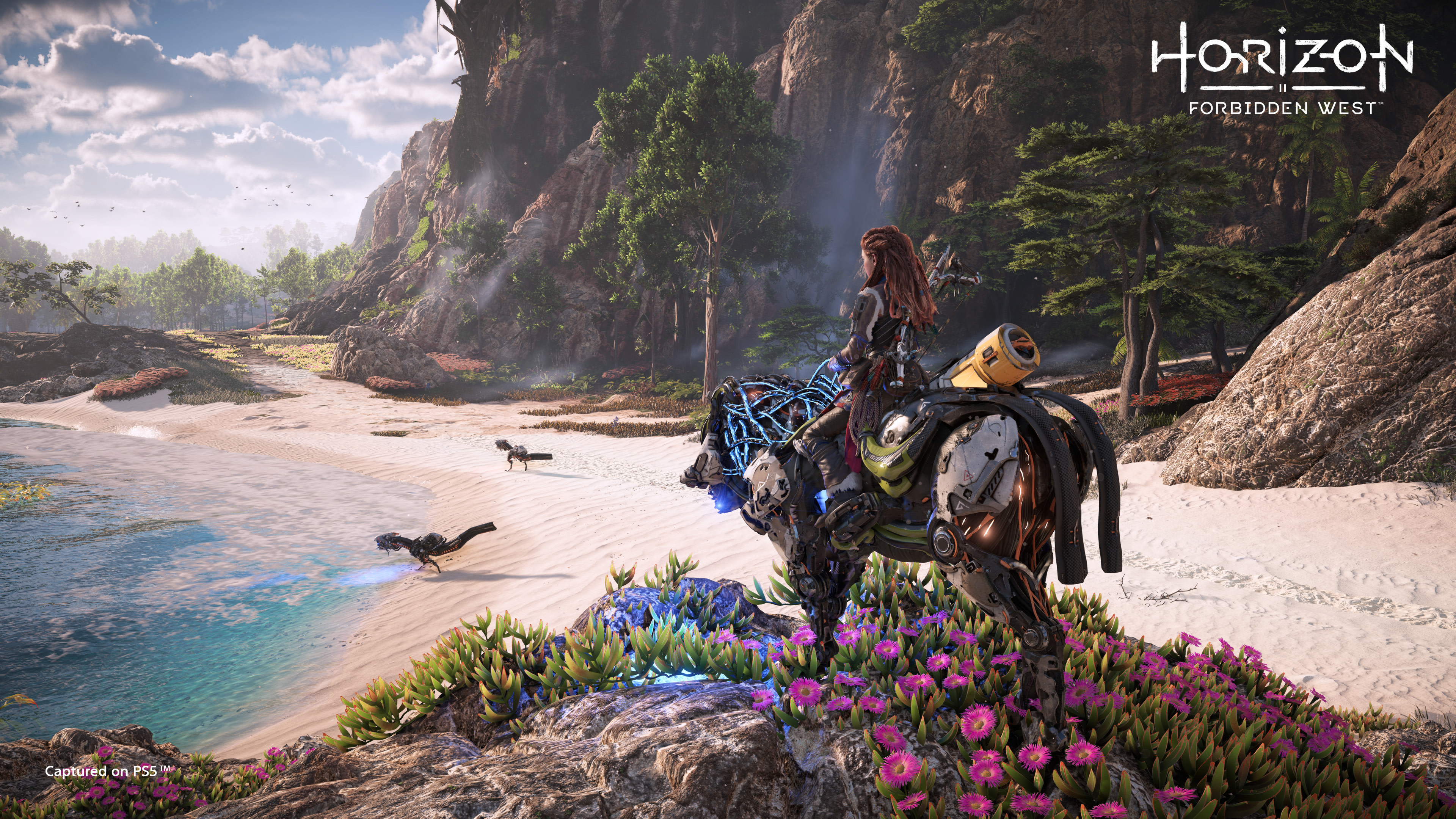 Aloy, Charger, Horizon Forbidden West, Gameplay, Spiele 2022, PlayStation 4, PlayStation 5