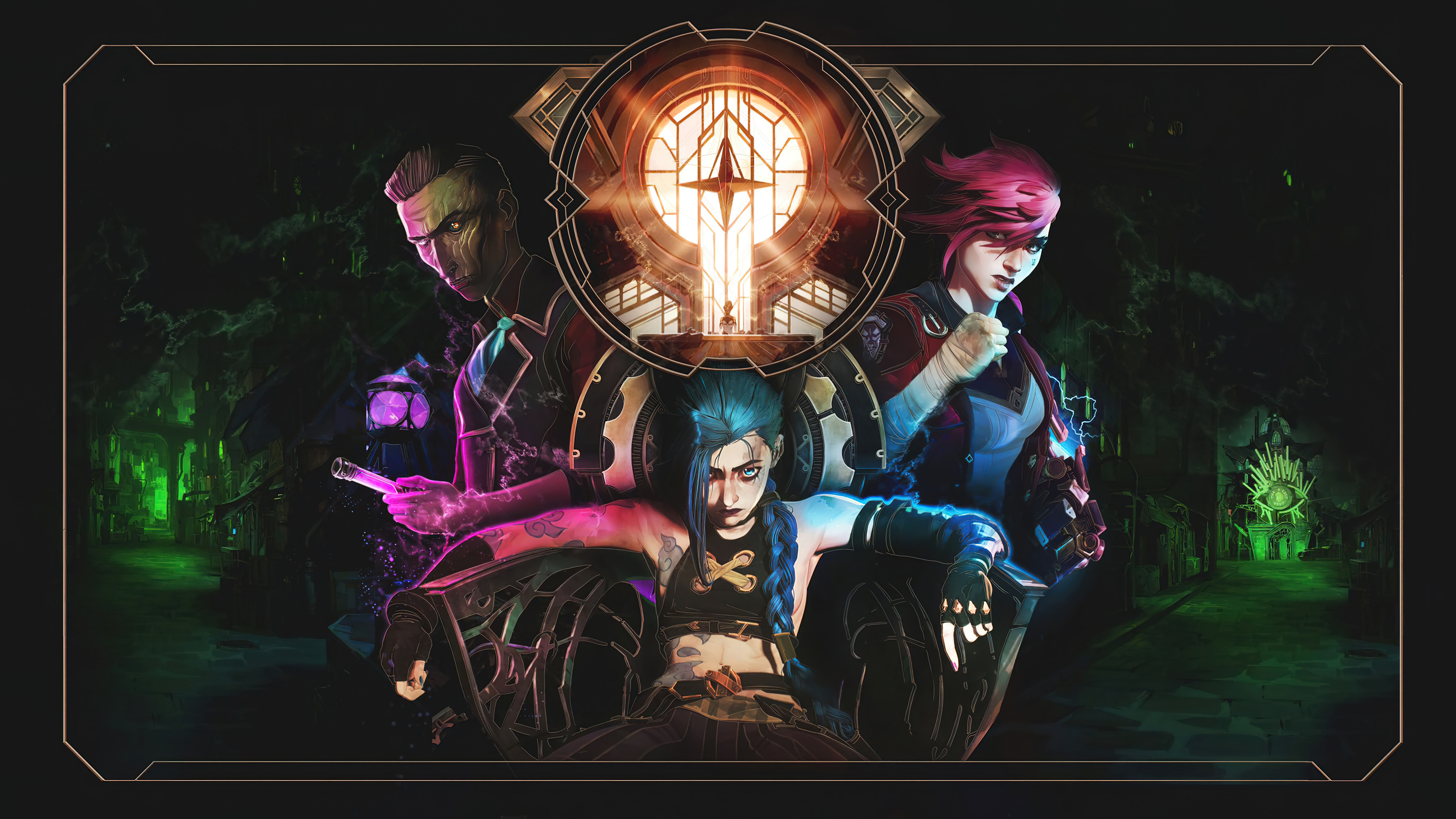 Arcane, Netflix-Serie, Arcane: League of Legends, Jinx, Vi (LoL), Silco, Serie 2021, Animationsserie