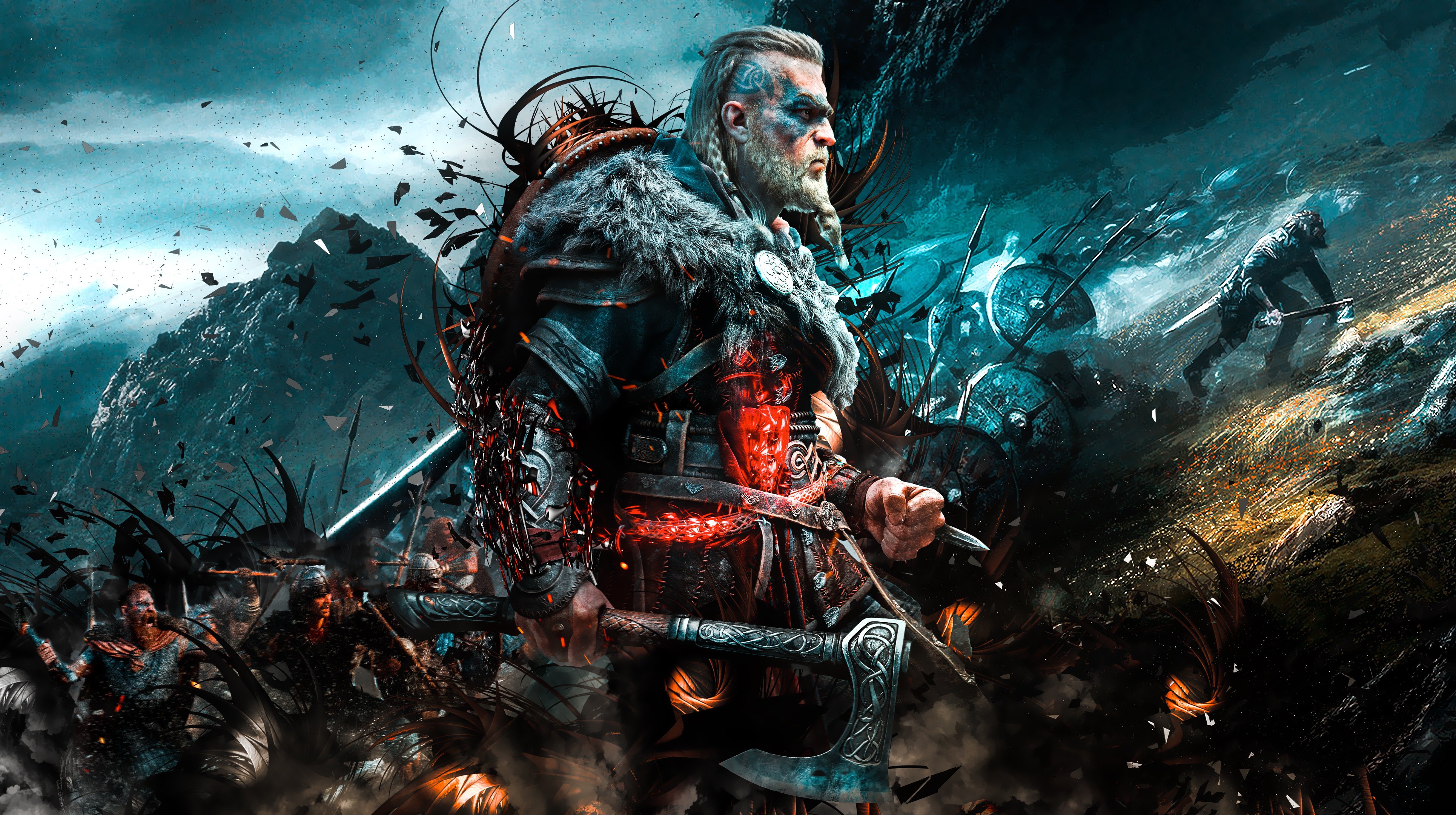 Assassin's Creed Valhalla, Wikinger-Plünderin, Eivor, PC-Spiele, PlayStation 4, PlayStation 5, Xbox One, Xbox Series X, Spiele von 2020