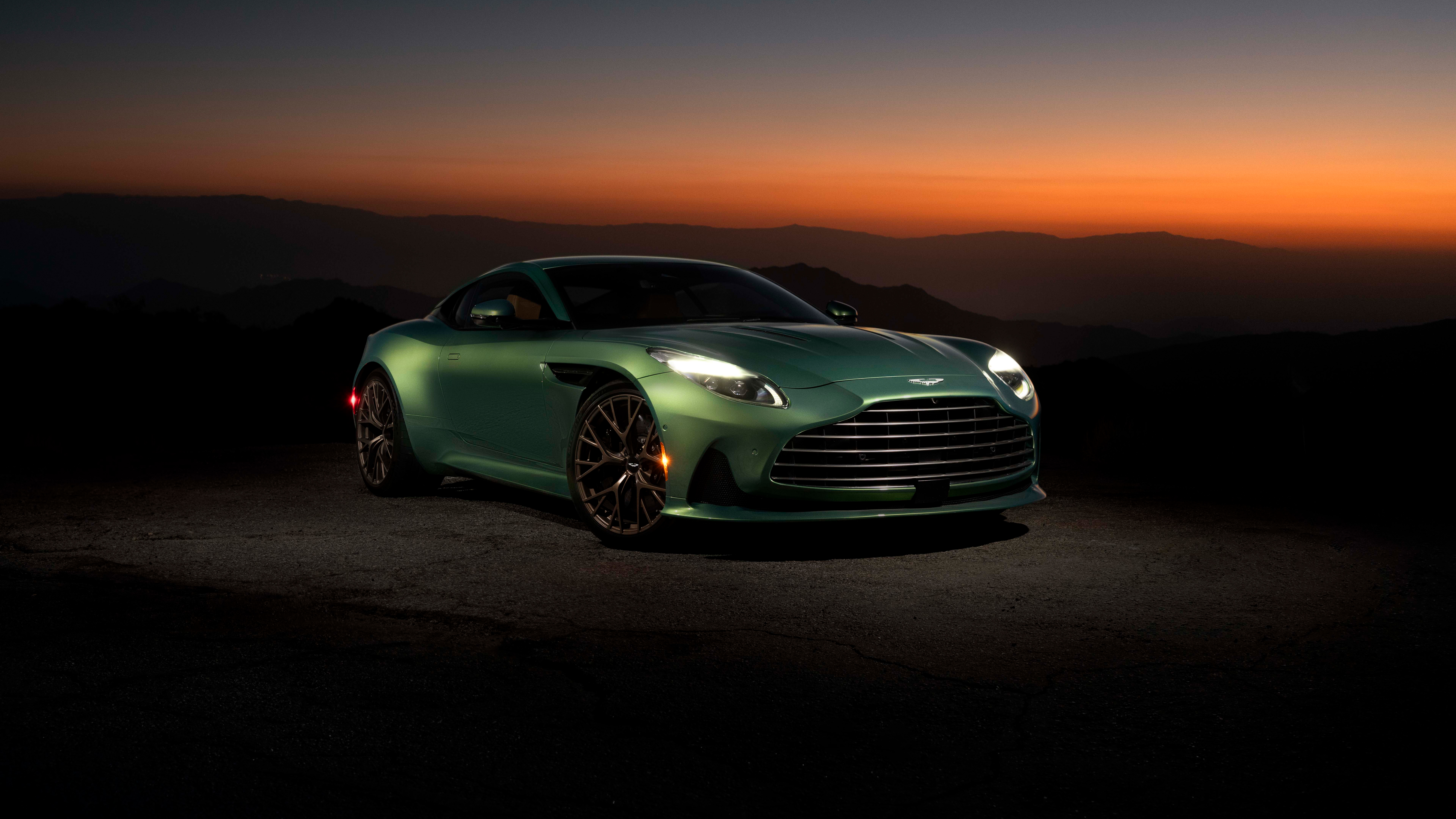 Aston Martin DB12, Sonnenuntergang, 2025, 5K, 8K, Supercars