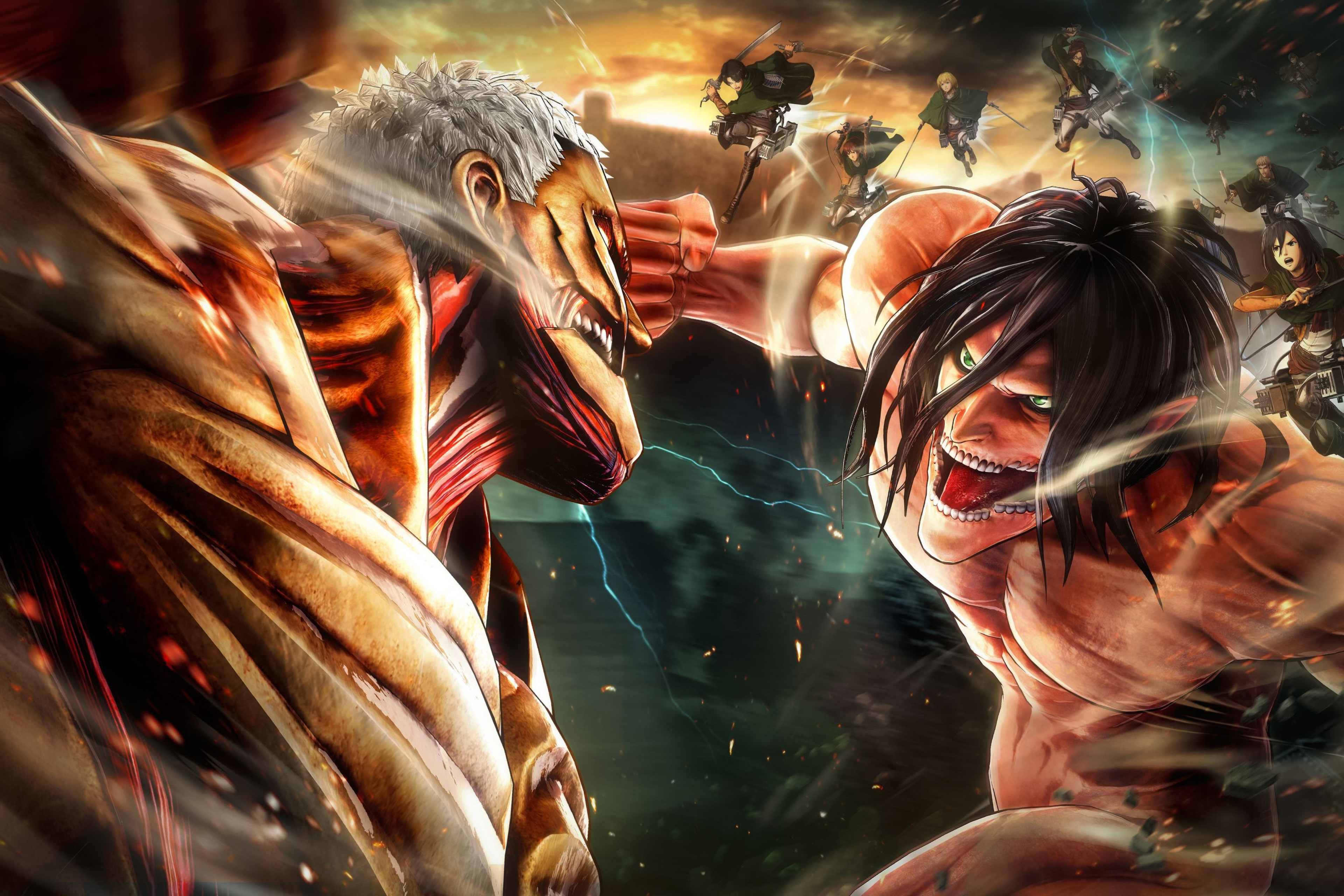 Attack on Titan, Letzter Kampf, Shingeki no Kyojin, Eren Yeager