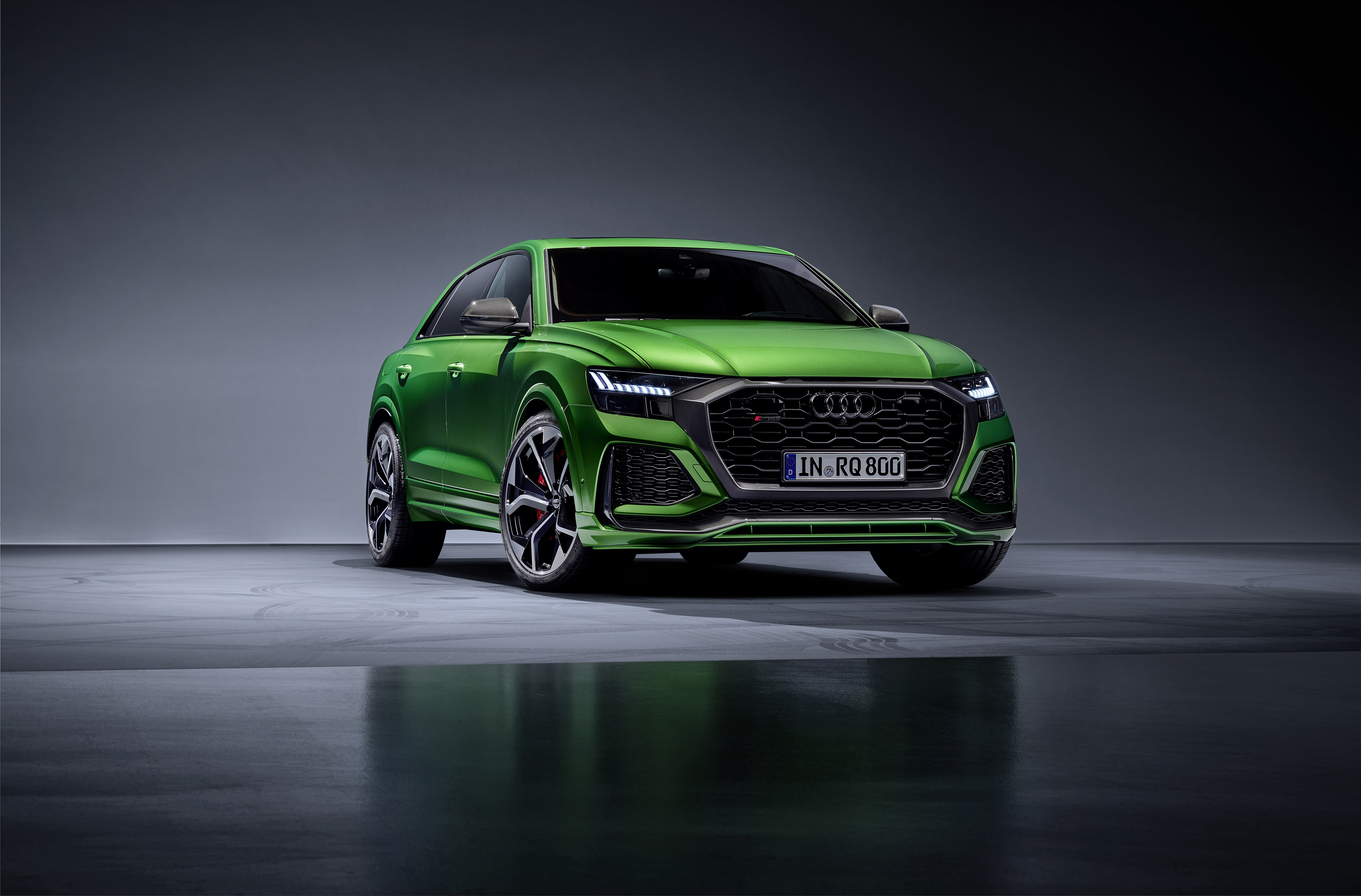 Audi RS Q8, Luxus-SUV, 2020, 5K, dunkler Hintergrund