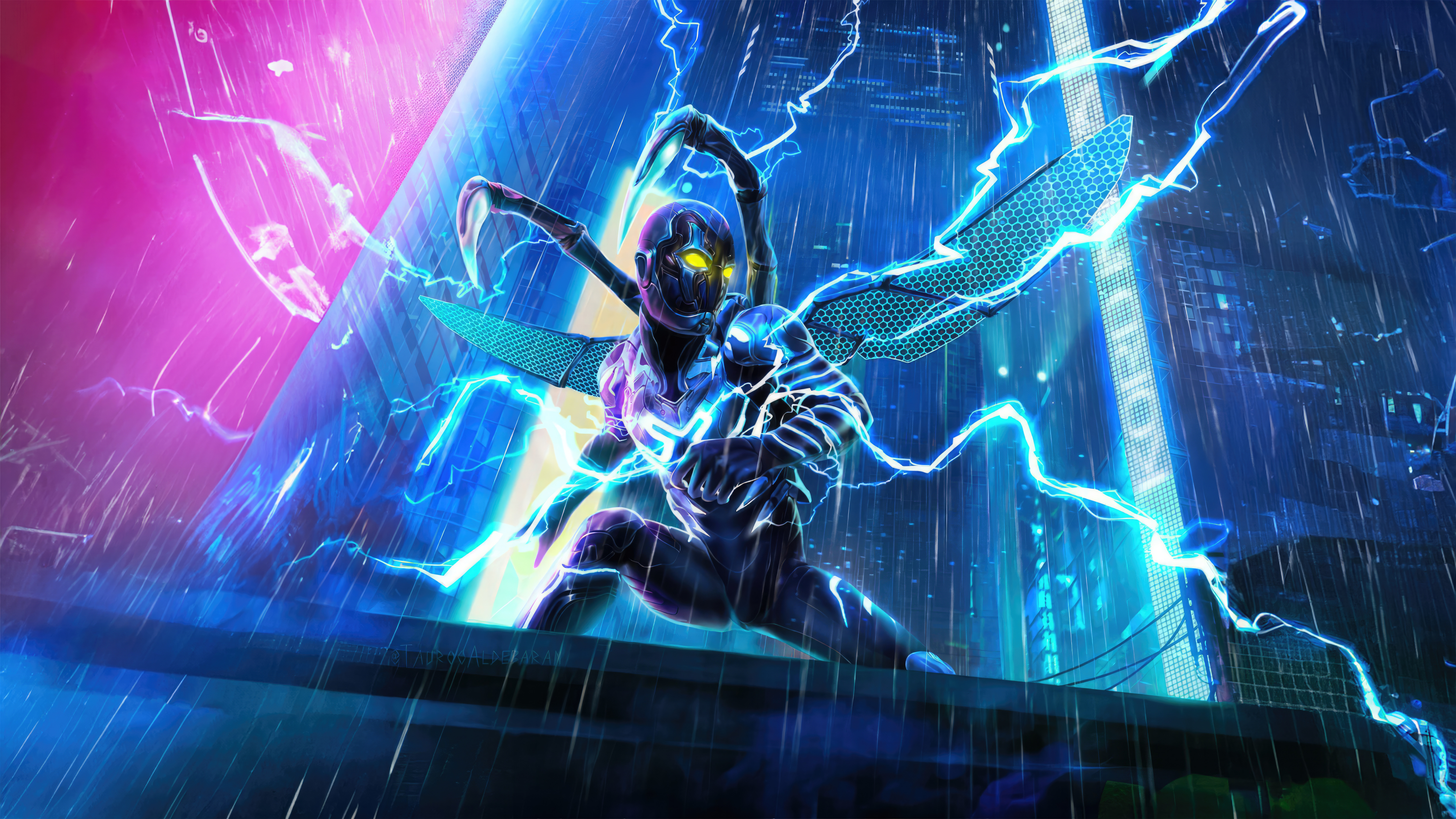 Blue Beetle, Superheld, 5K