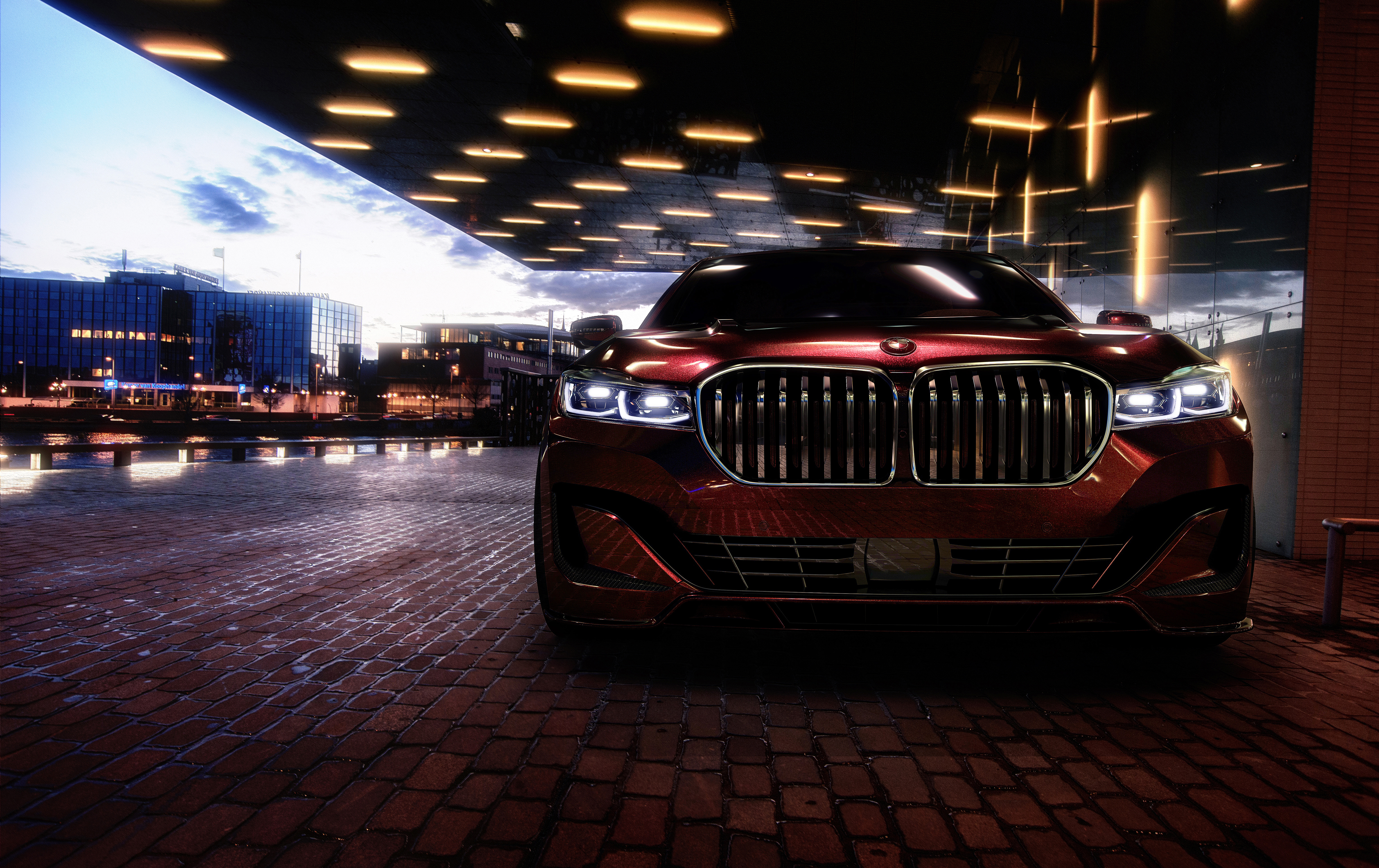 BMW 7er, CGI, 5K