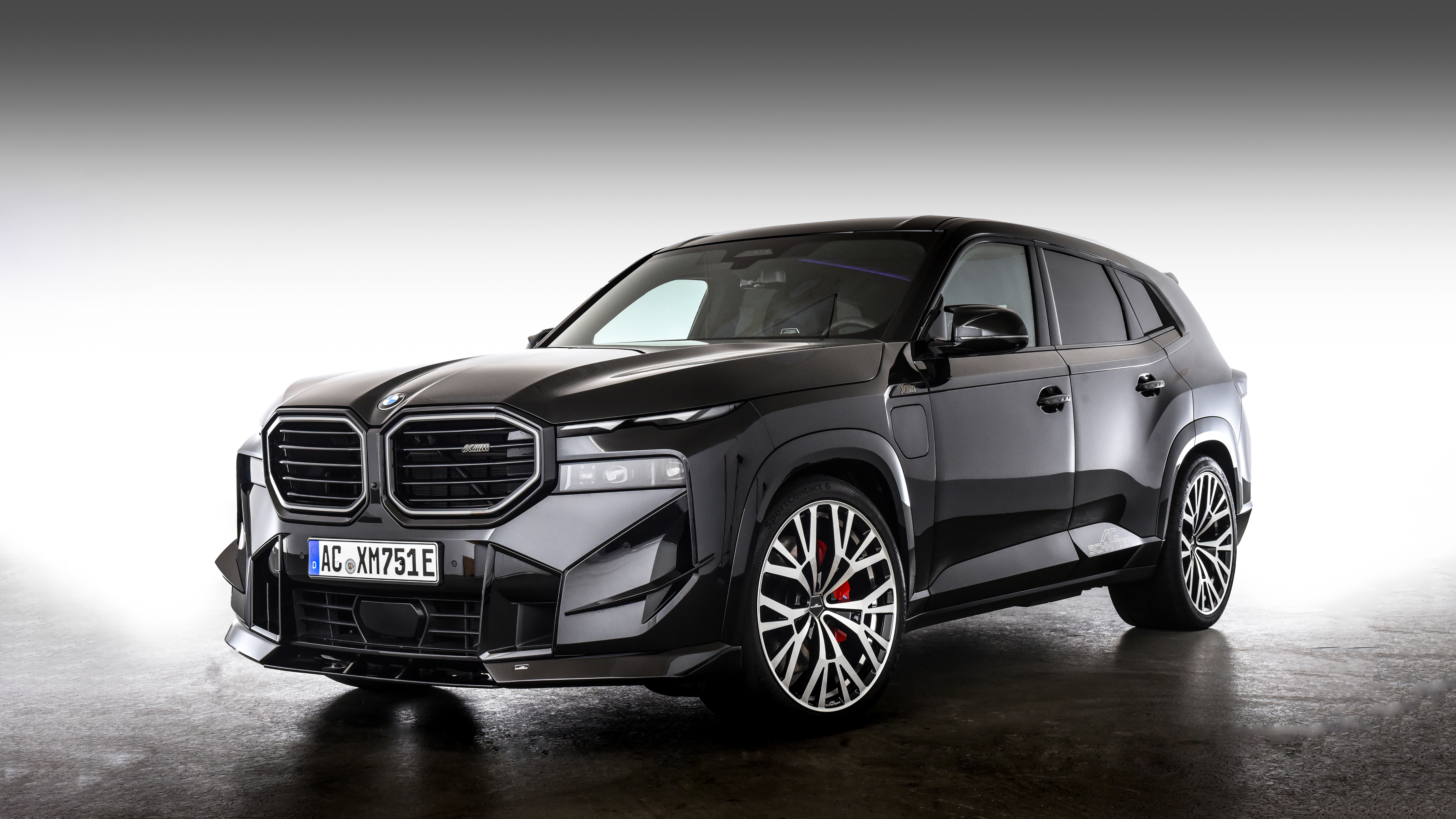 BMW XM, AC Schnitzer, 2024, 5K, 8K, Schwarze Autos