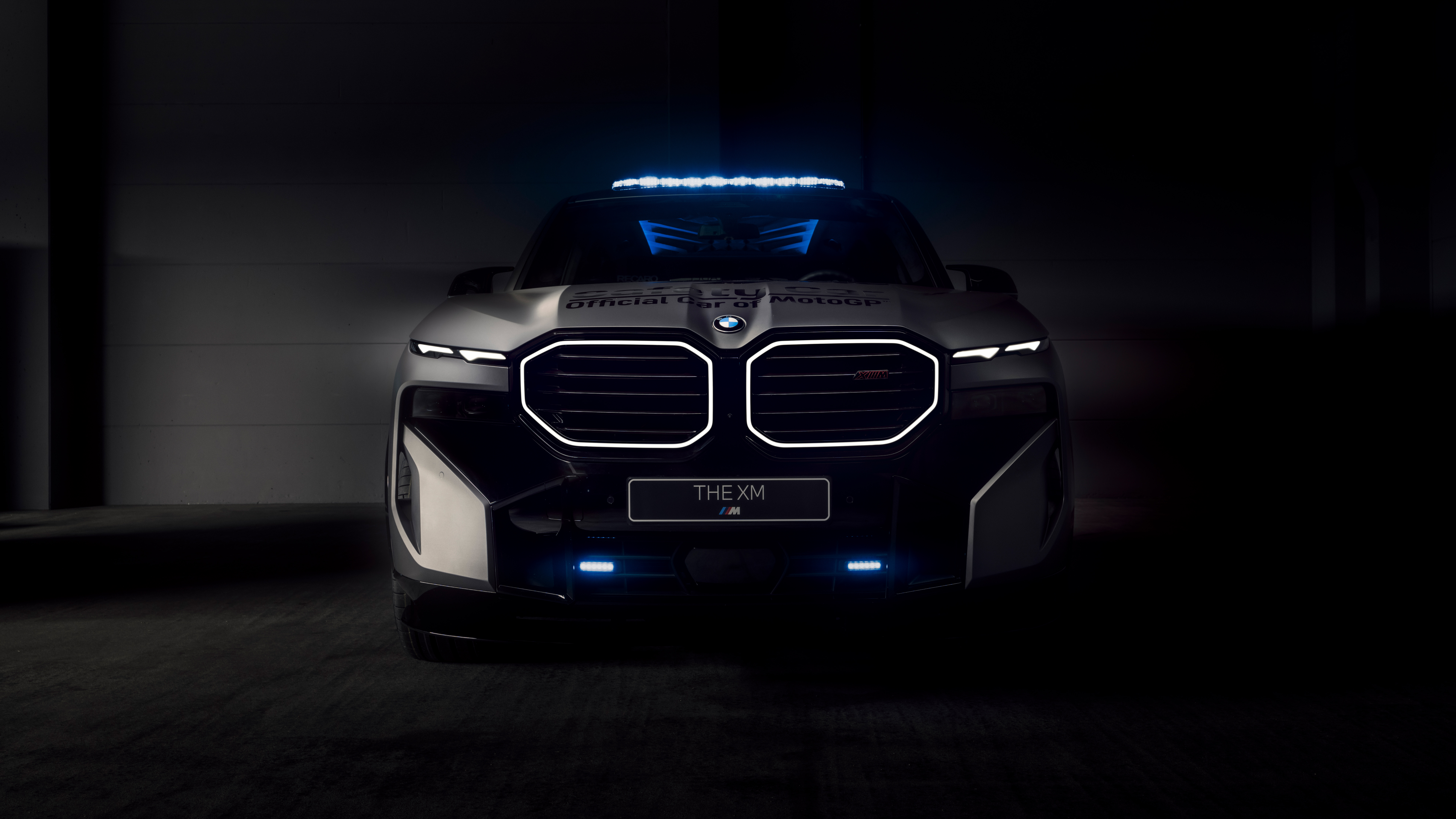 BMW XM, MotoGP Safety Car, 2024, 5K, 8K, dunkle Ästhetik