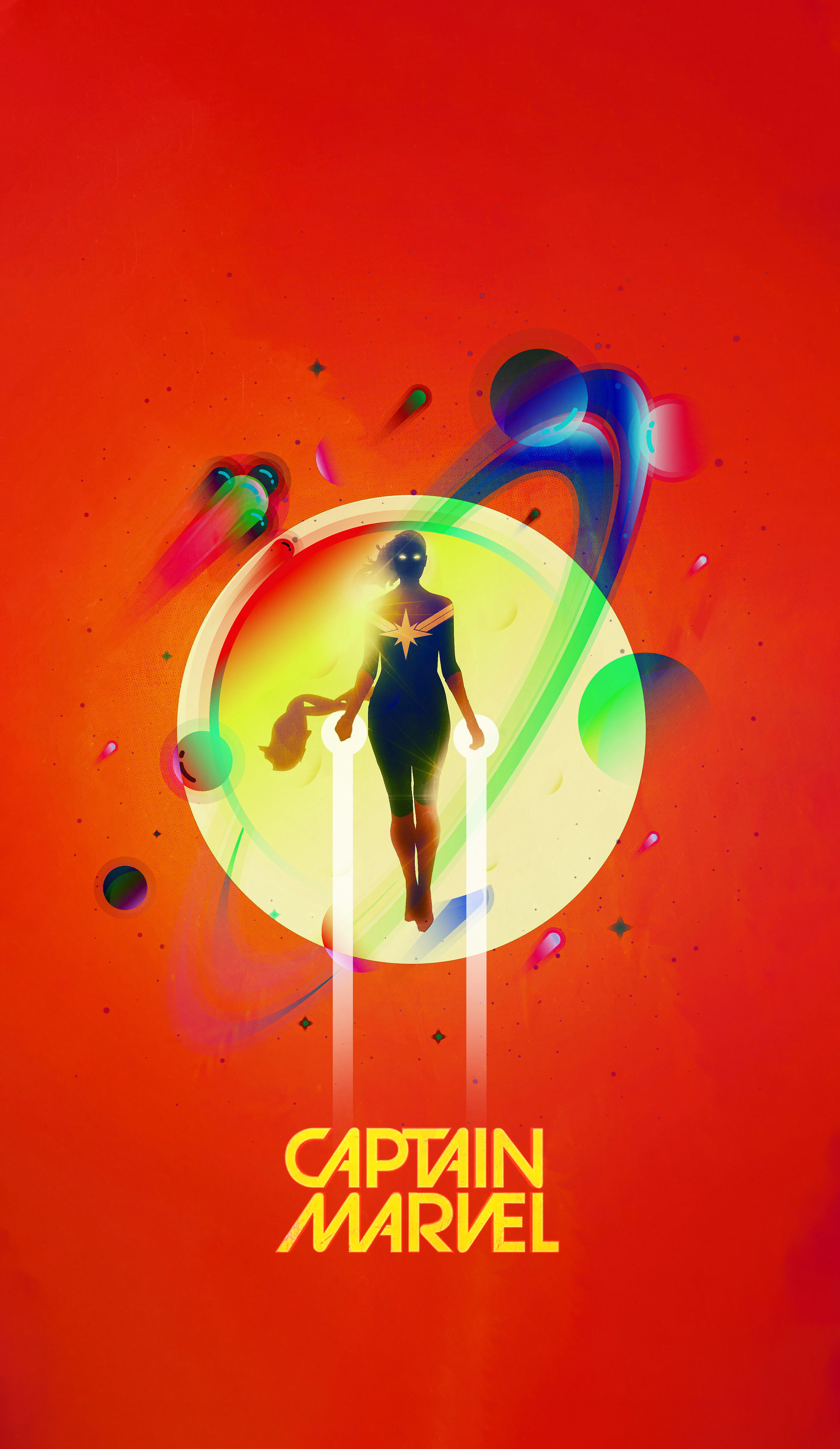 Captain Marvel, Marvel-Superhelden, Illustration, Marvel Comics, Carol Danvers