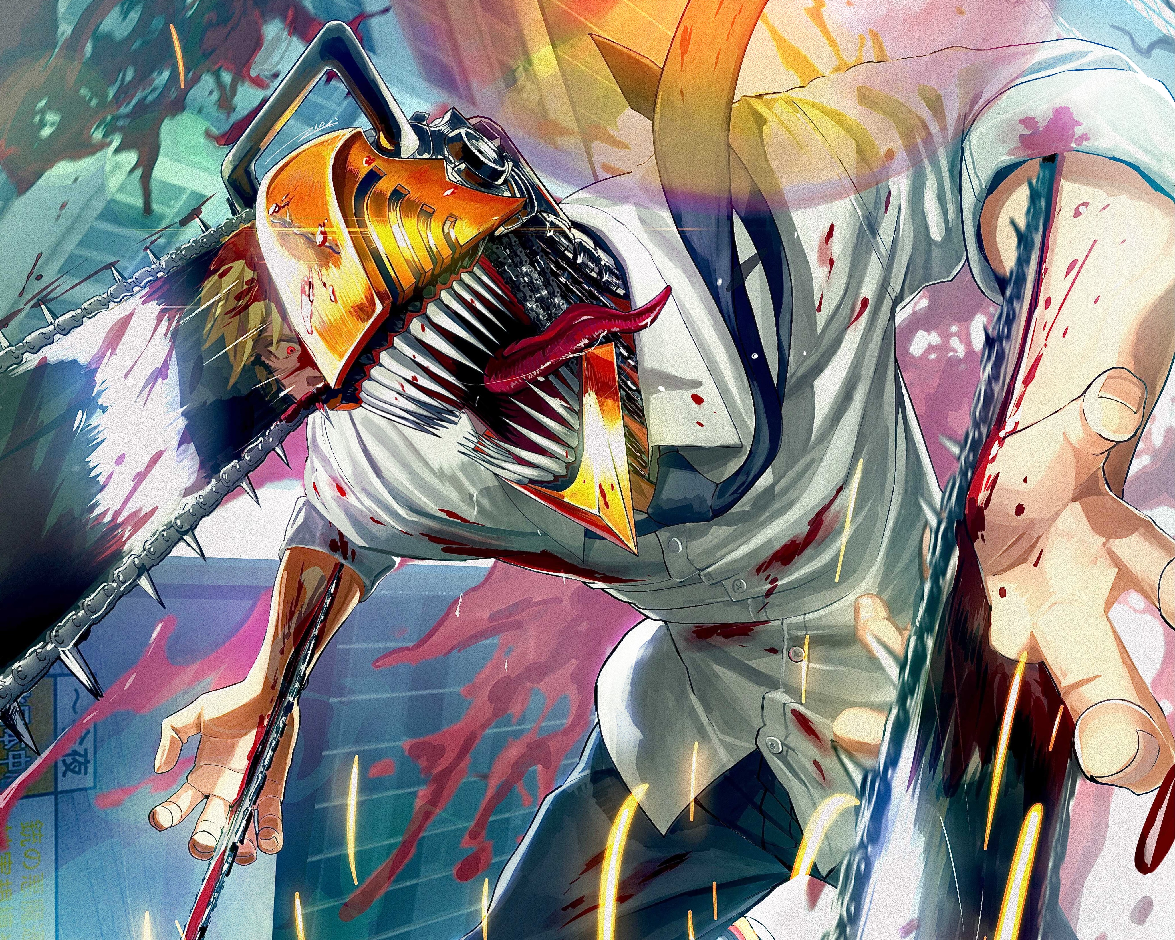 Chainsaw Man, Artwork, Denji