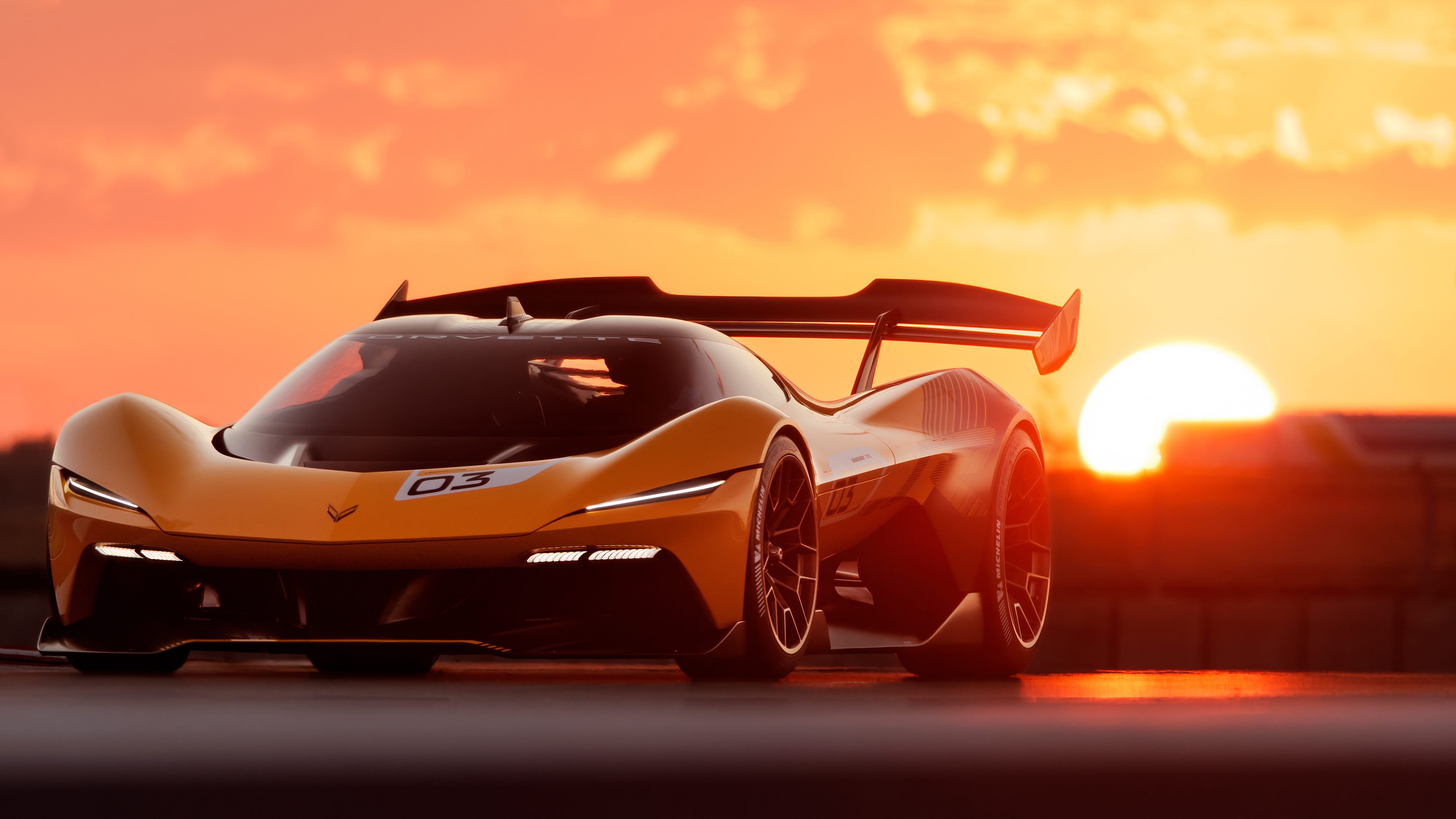 Chevrolet Corvette CX.R Vision Gran Turismo, 2026, Konzeptautos, Rennwagen, 5K