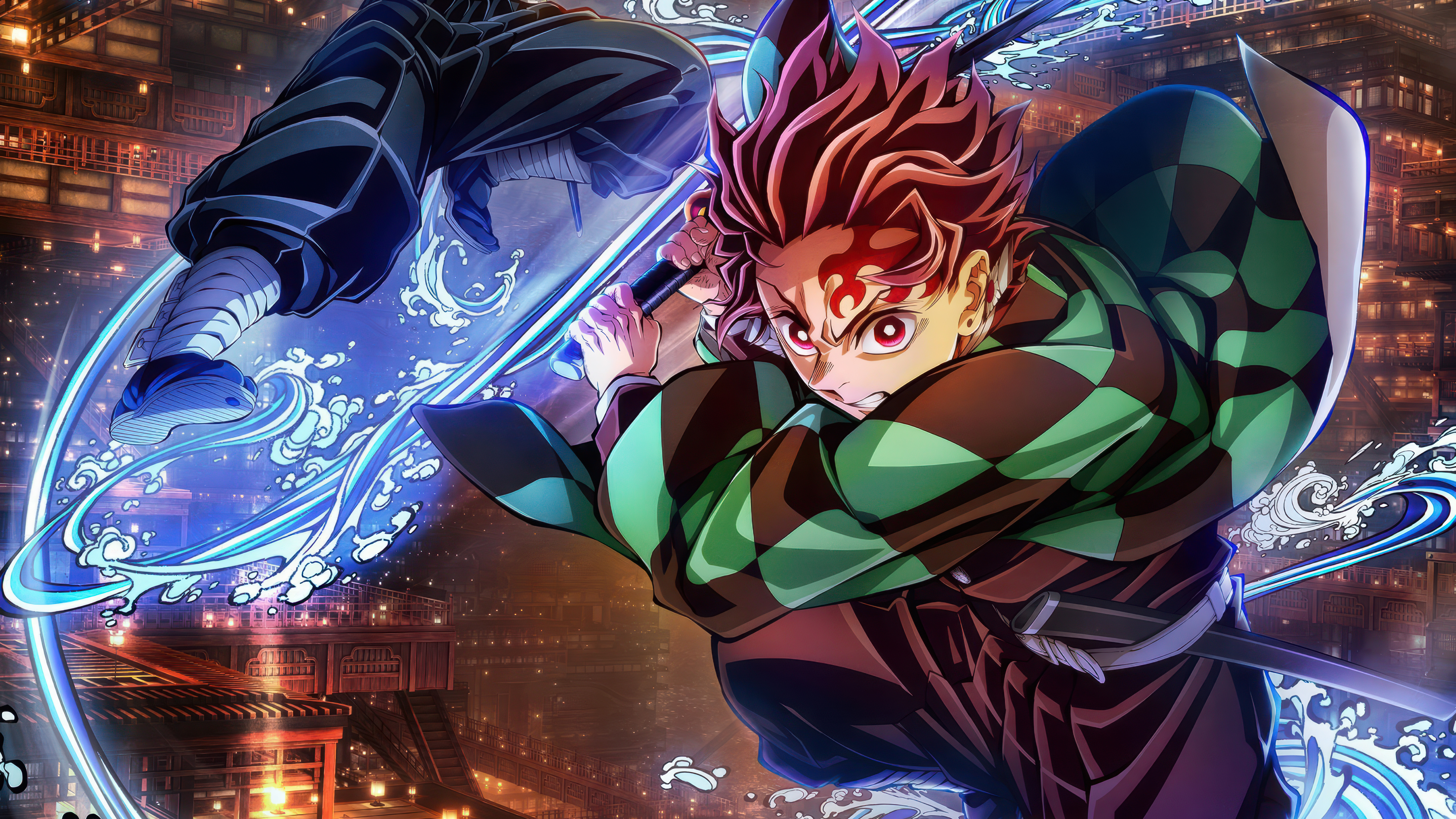 Demon Slayer: Kimetsu No Yaiba Infinity Castle, 5K, Tanjiro Kamado, Wasseratmung, Anime-Film