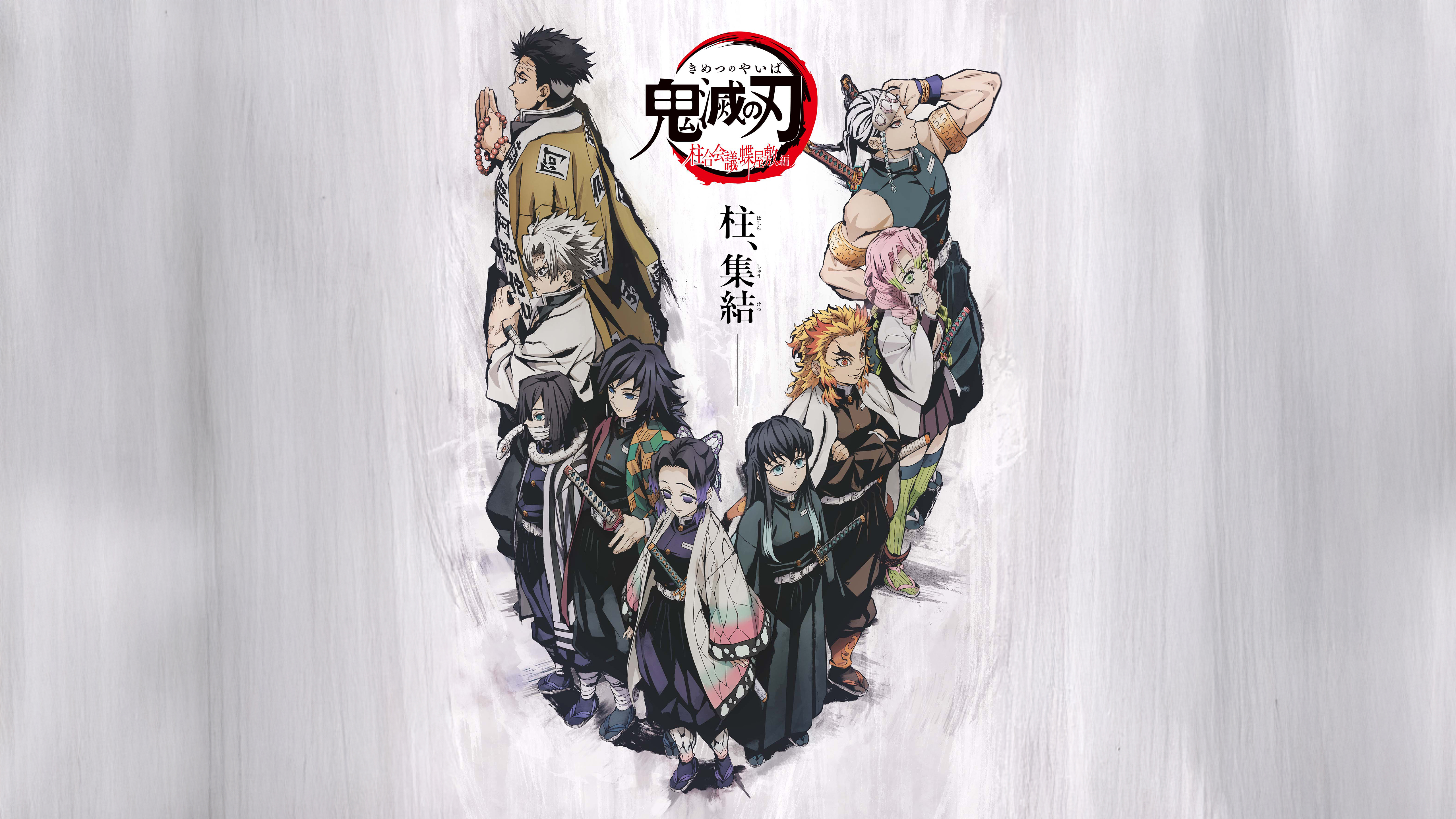 Demon Slayer: Kimetsu no Yaiba - The Hashira Meeting Arc, 5K, Anime-Film, Demon Slayer: Kimetsu no Yaiba