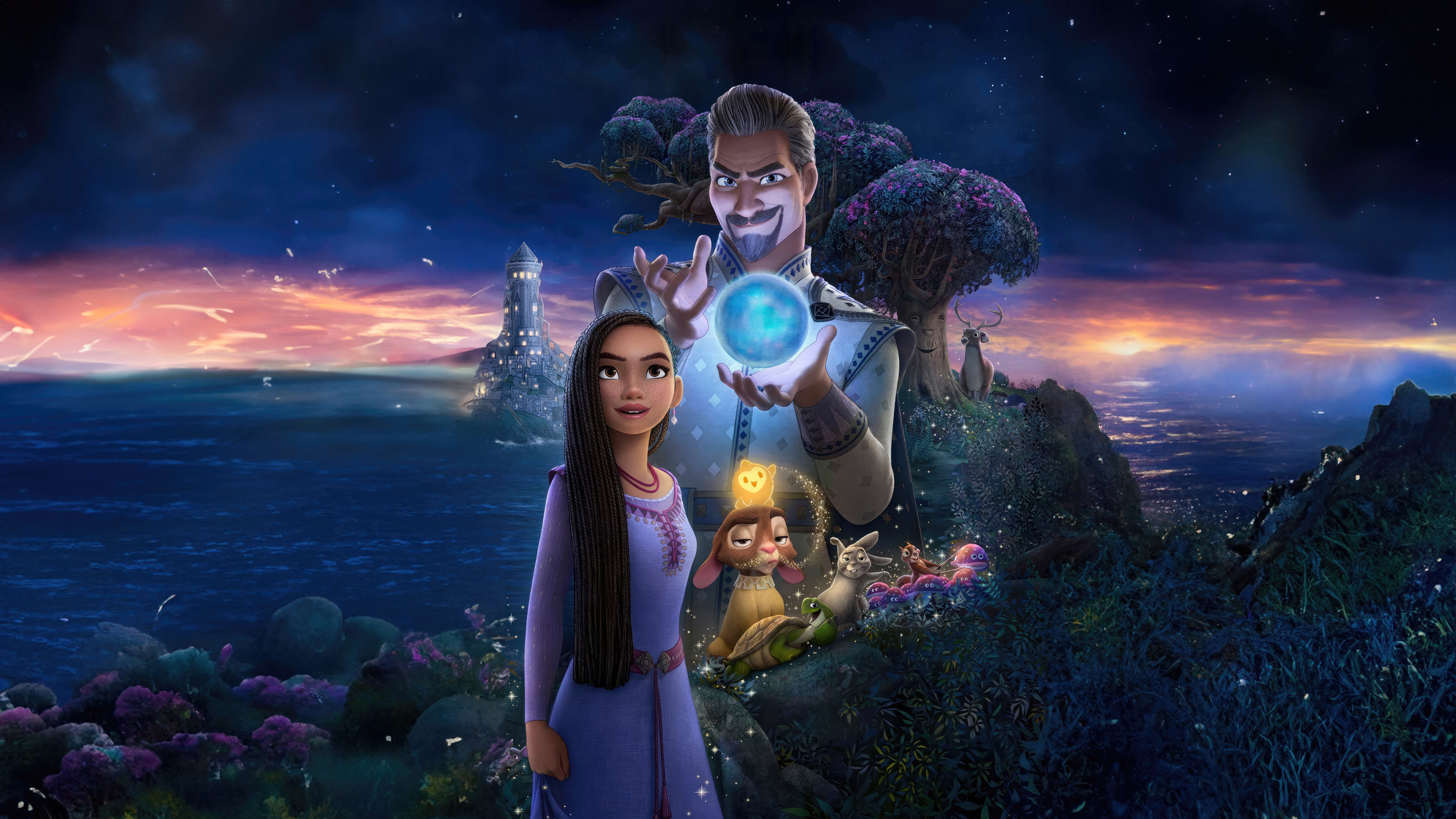 Disney, Wish, 2023 Filme, Animationsfilme, 5K, 8K