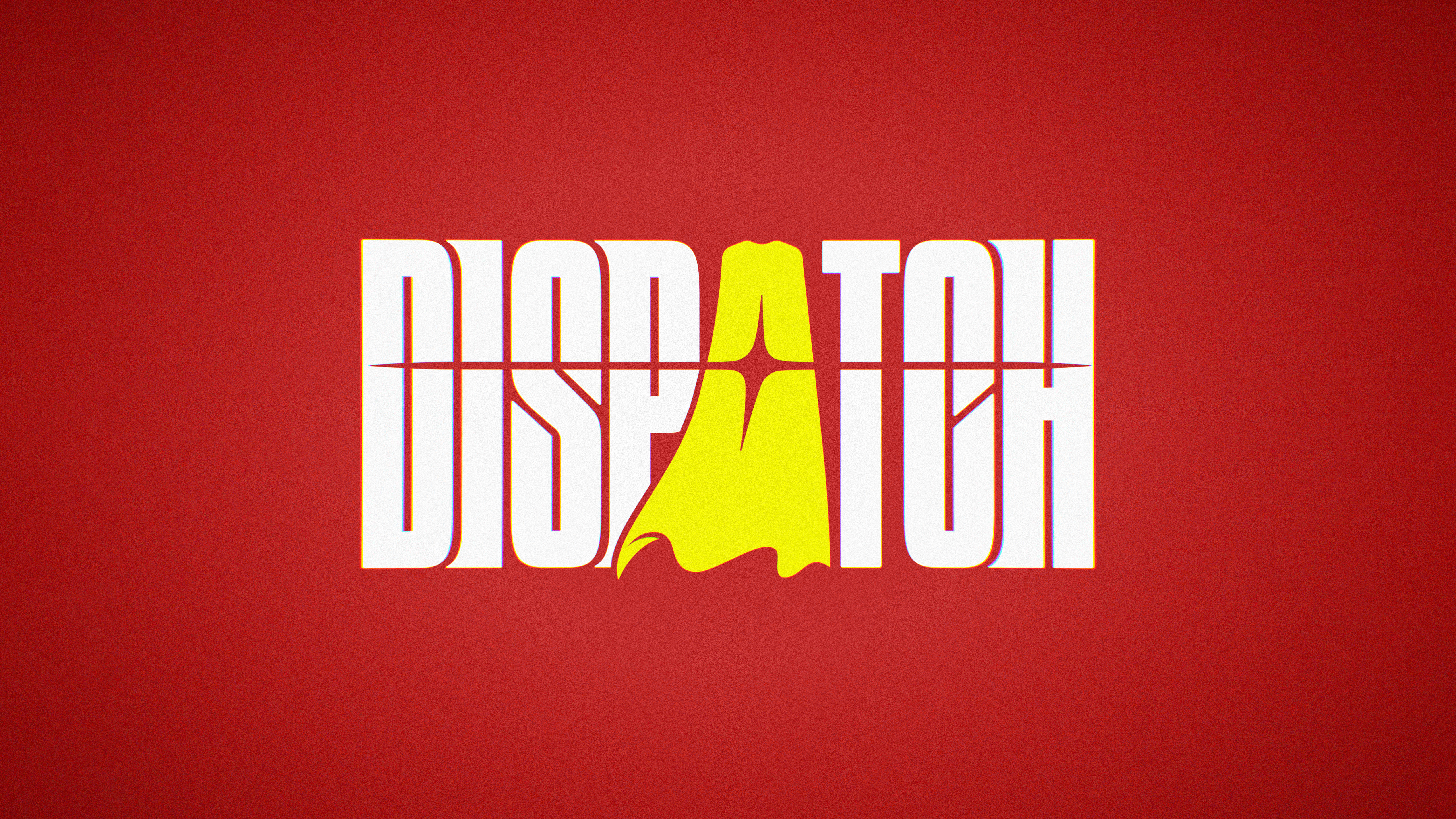 Dispatch, Logo, roter Hintergrund, Spiele 2025