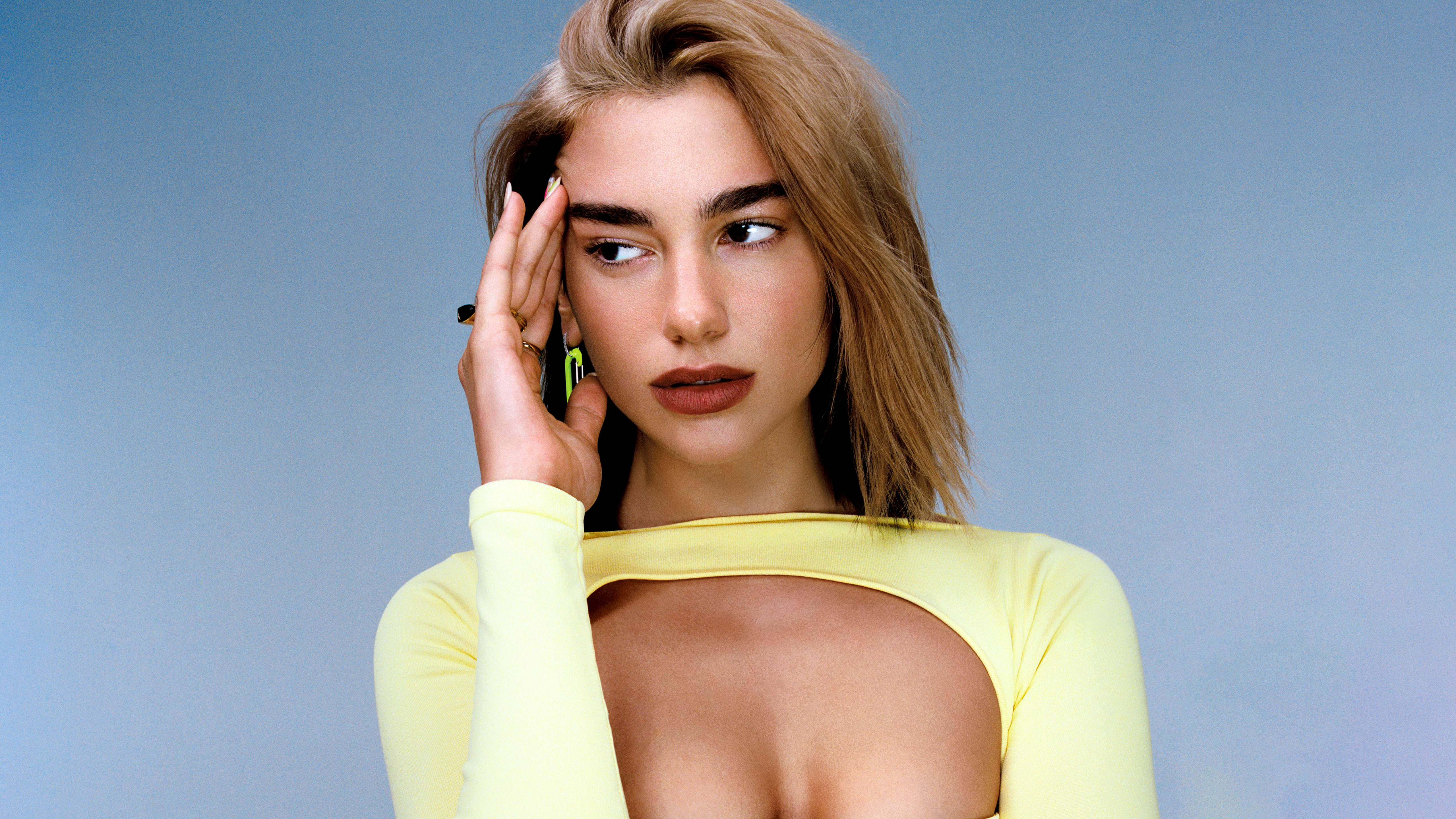 Dua Lipa, Nahaufnahme, 5K, Pop-Sängerin