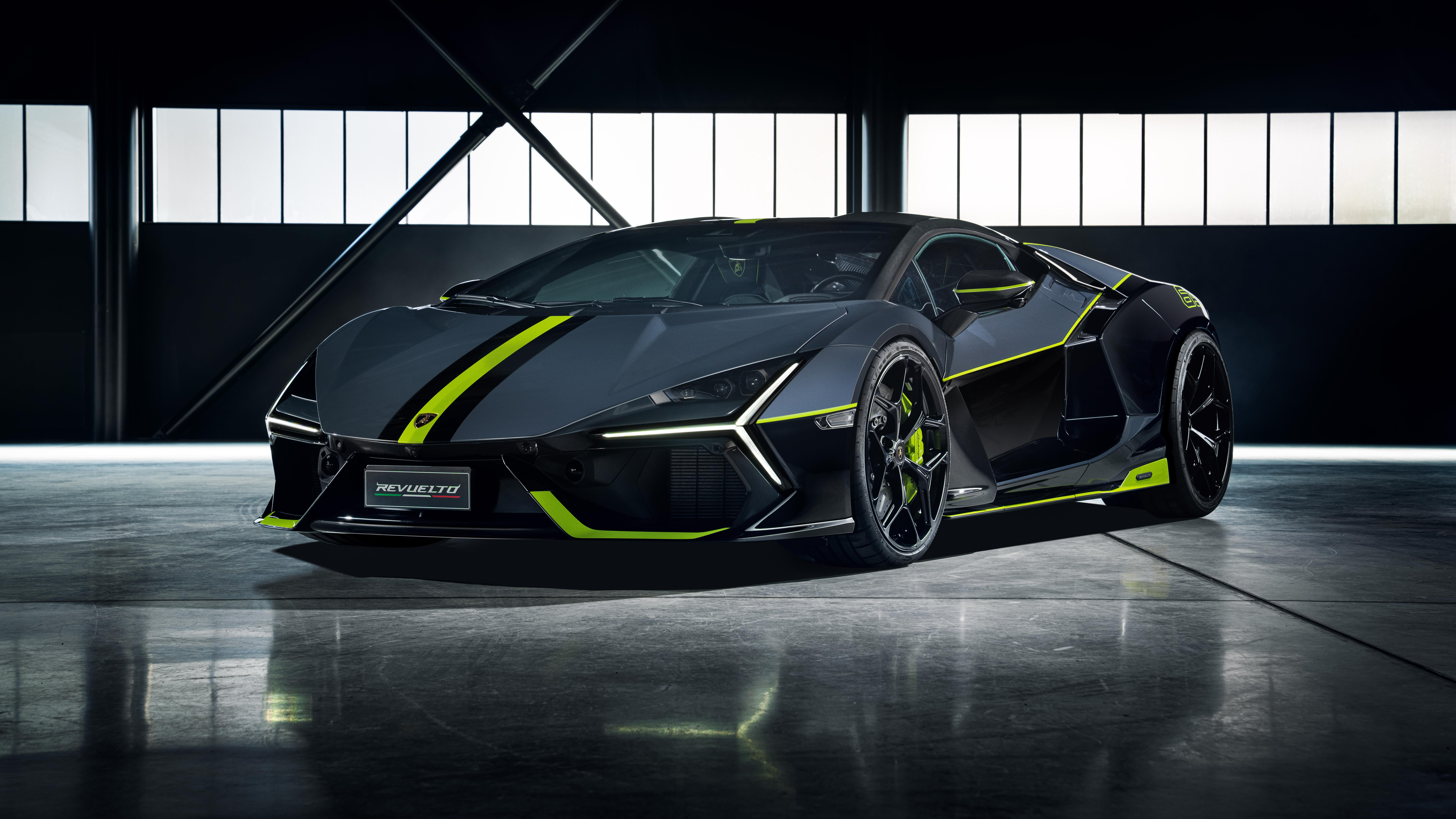 Ducati, Lamborghini Revuelto, 5K, 8K, dunkle Ästhetik