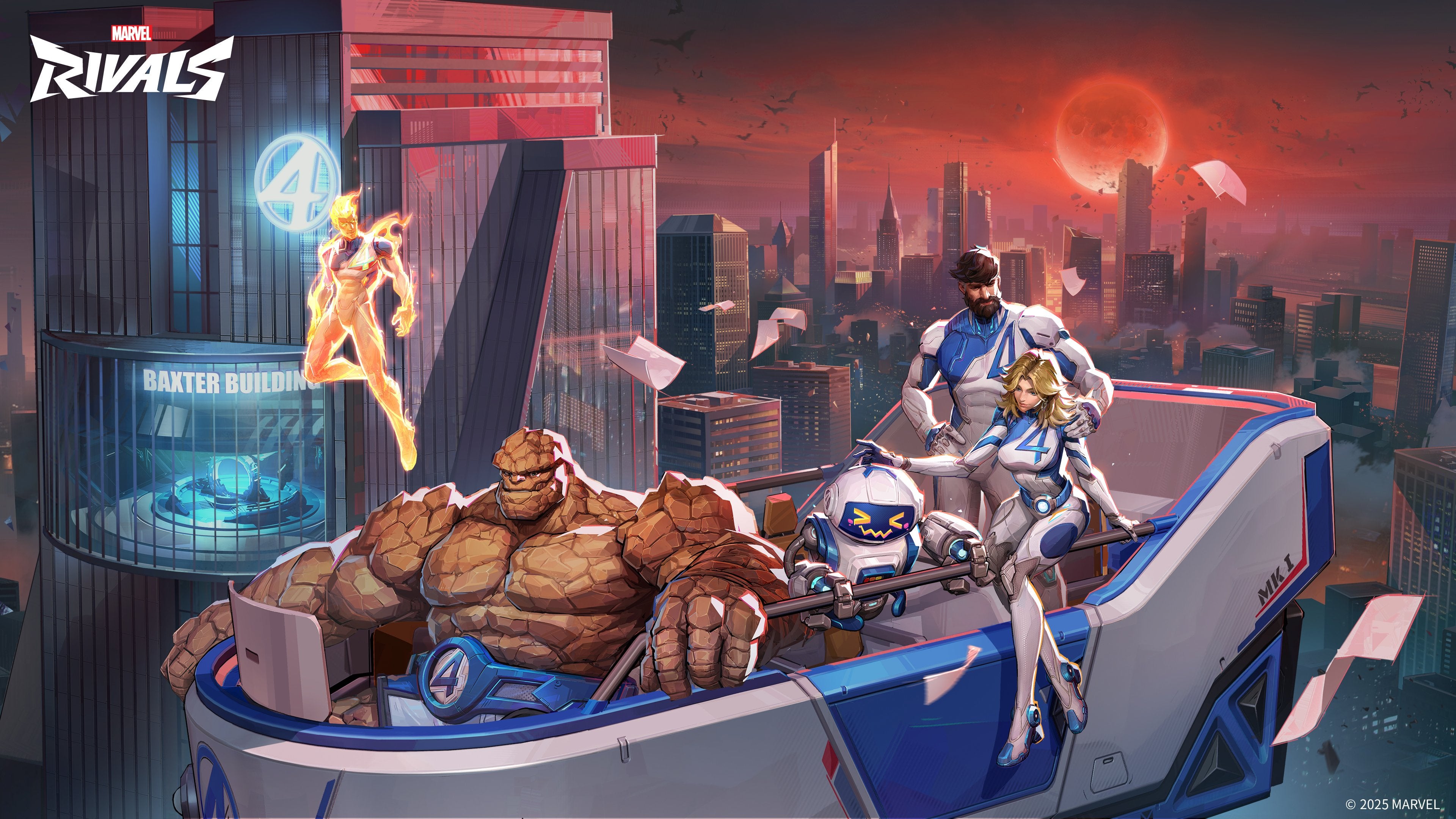 Fantastic Four, Marvel Rivals, 2025 Spiele