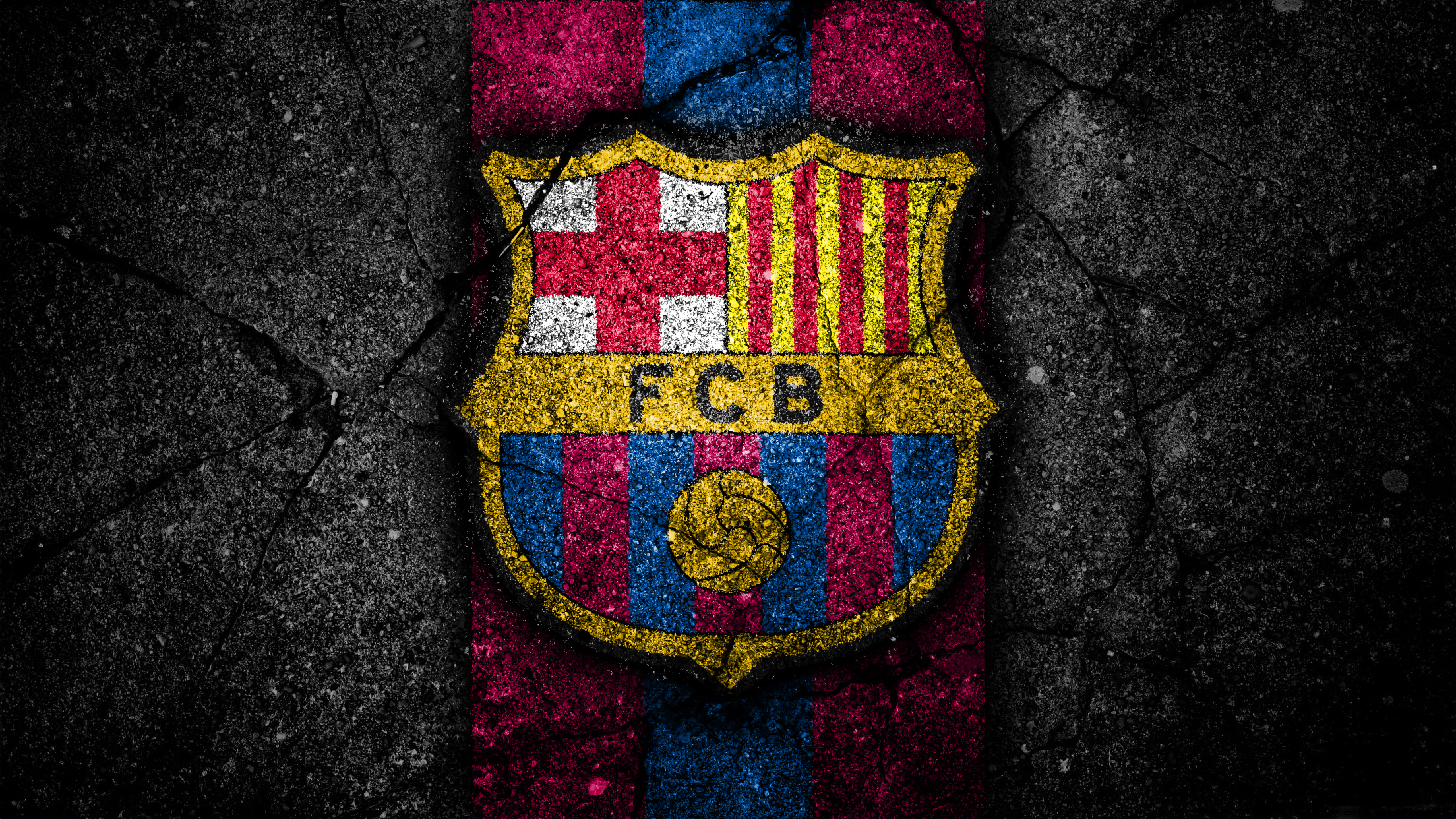 FC Barcelona, 5K, Fußballverein, Logo