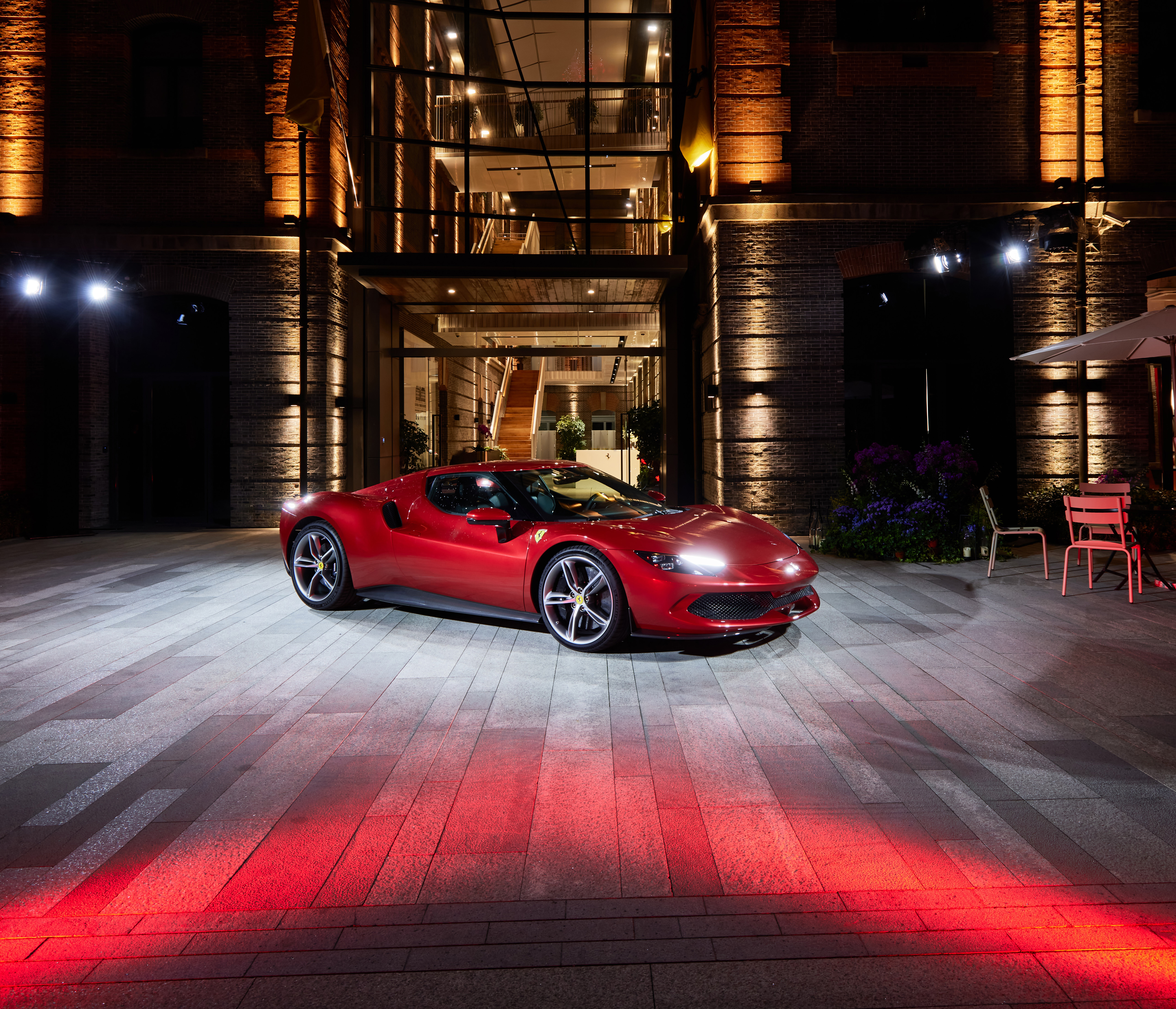 Ferrari 296 GTB, Hybrid-Sportwagen, Plug-in-Hybrid, 5K, 2022