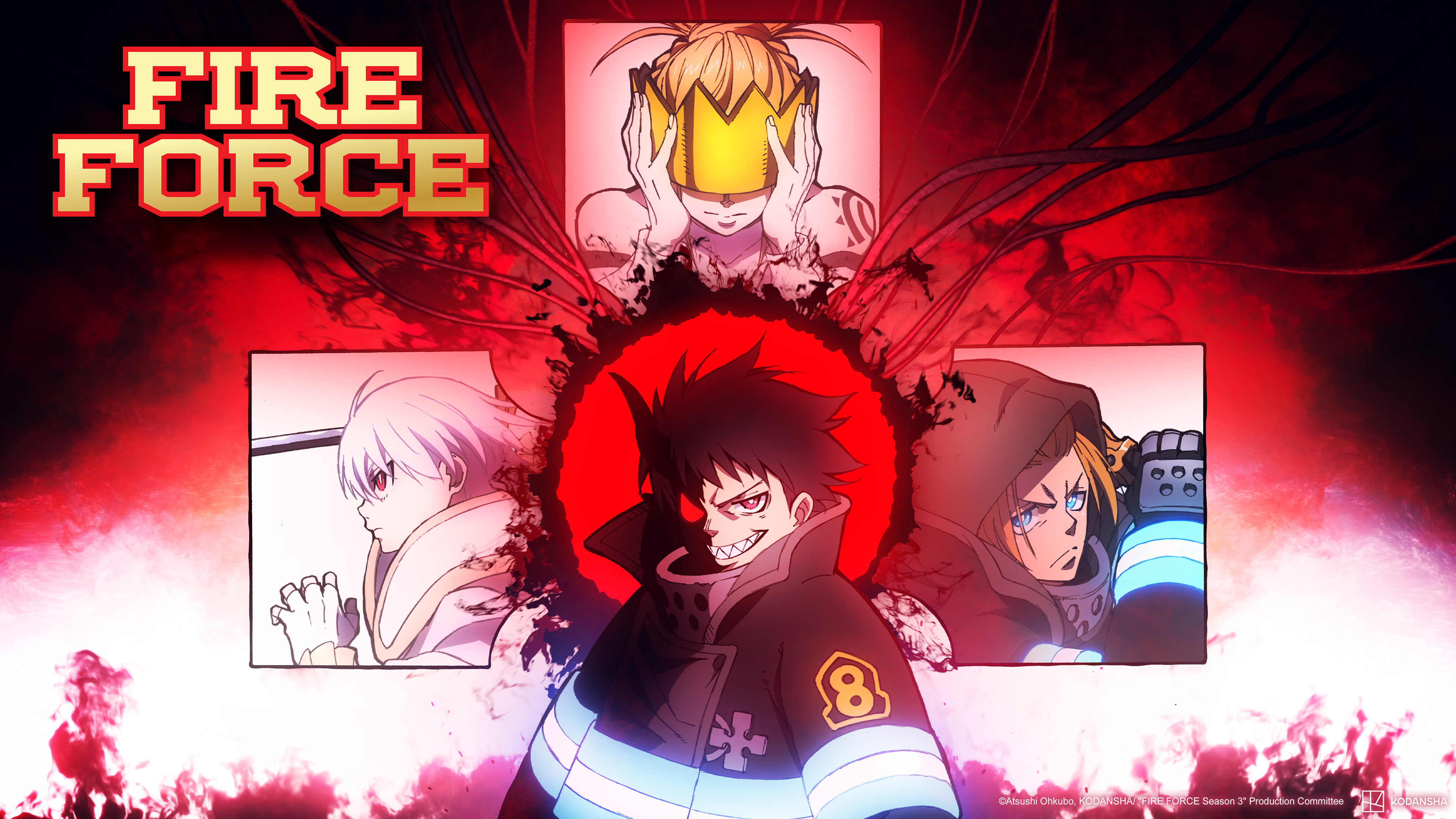 Fire Force, Shinra Kusakabe, Staffel 3, Anime-Serie, Serie 2026