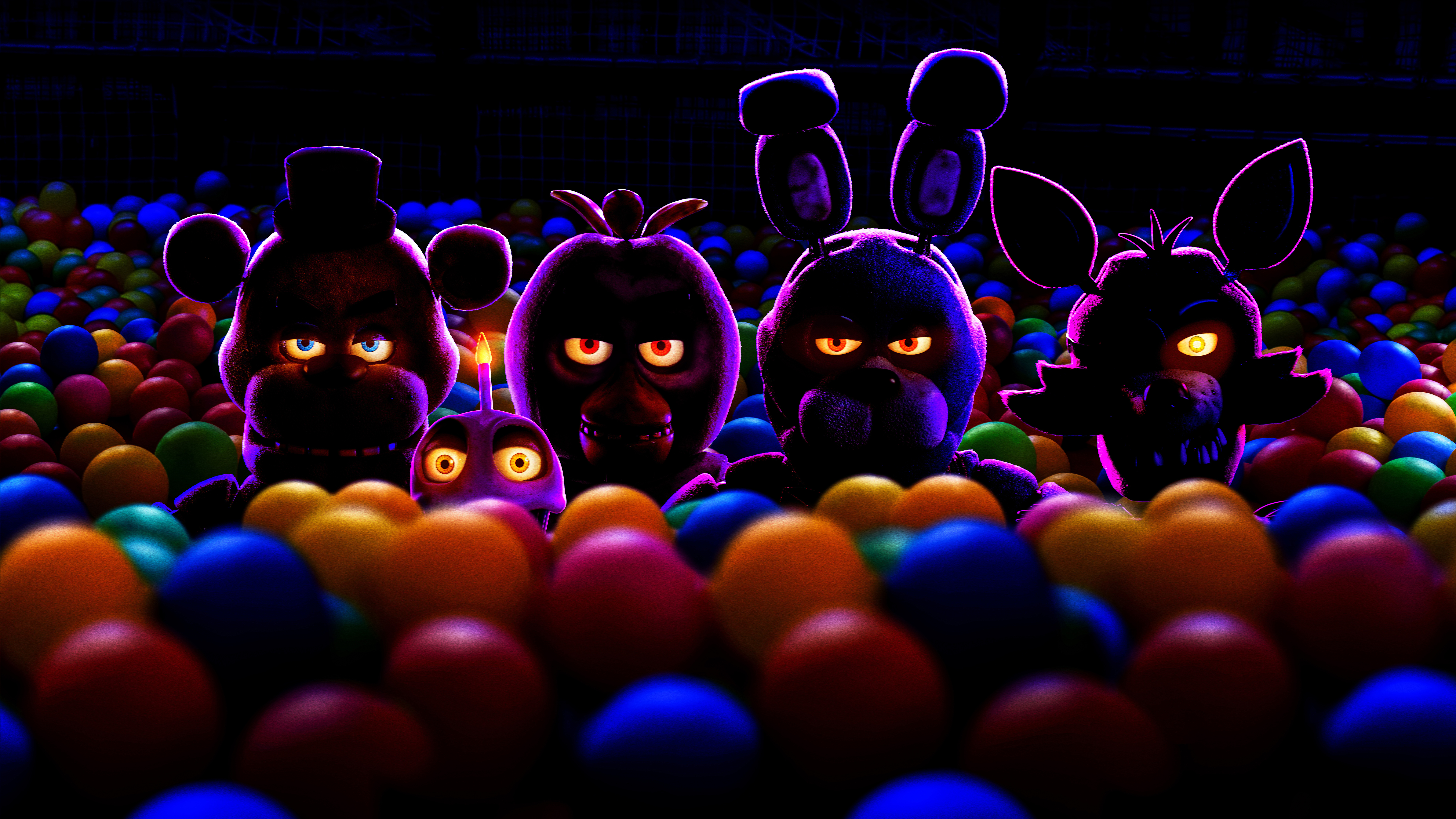 Five Nights at Freddy's, Filmposter, 8K, 2023 Filme, 5K