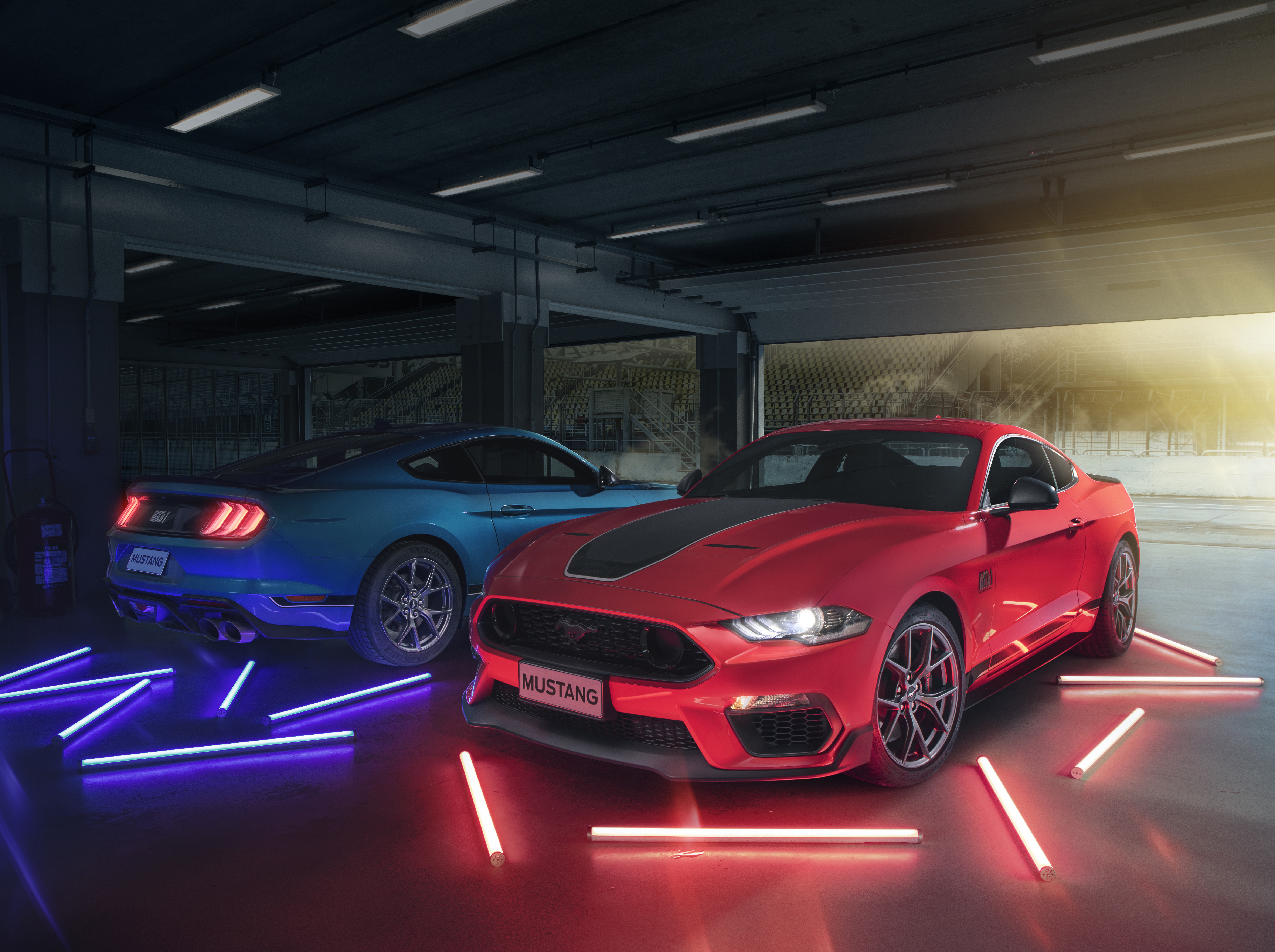 Ford Mustang Mach 1, Ästhetik, 2021, 5K