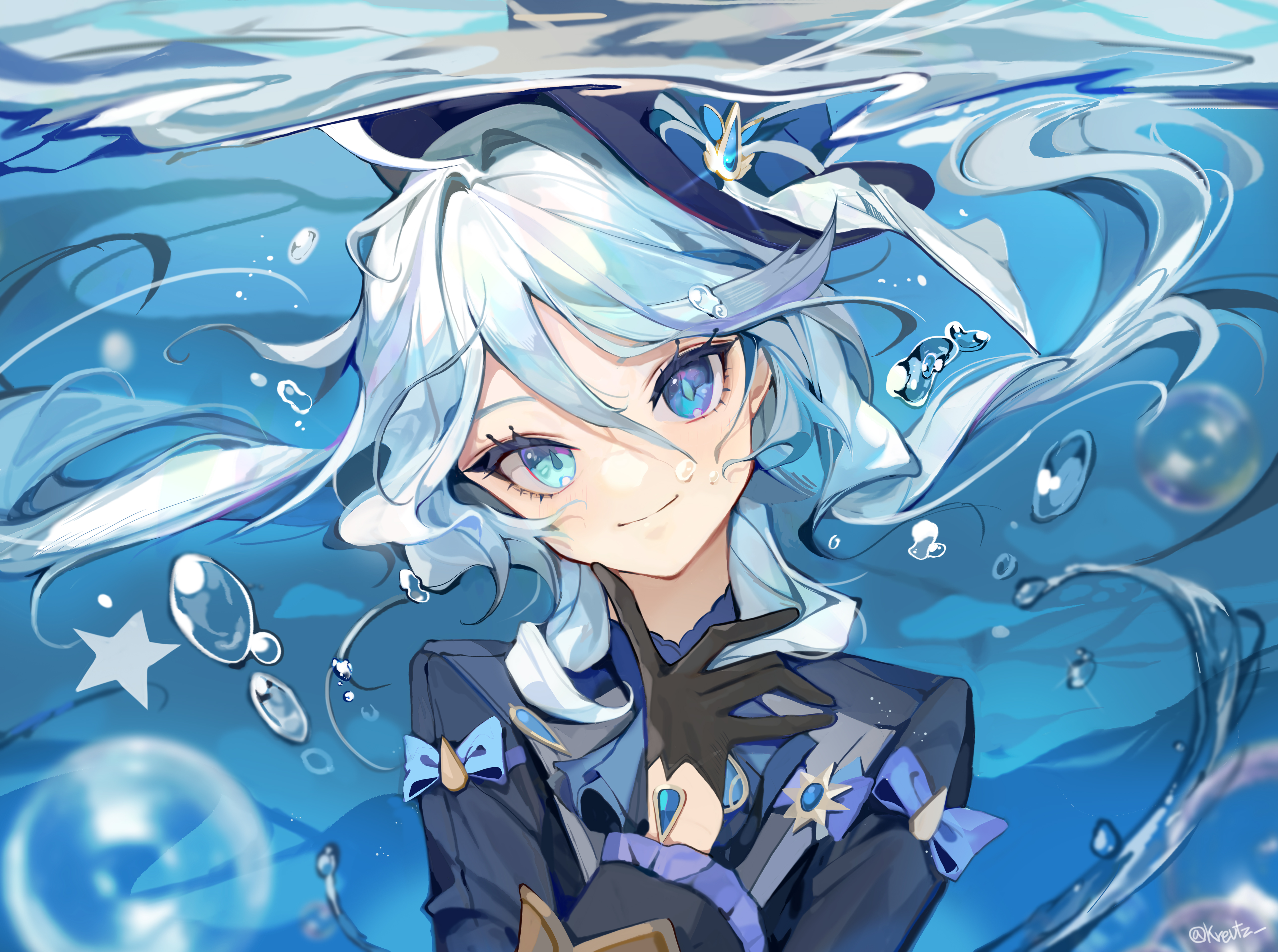 Furina, Anime-Mädchen, Genshin Impact, 5K
