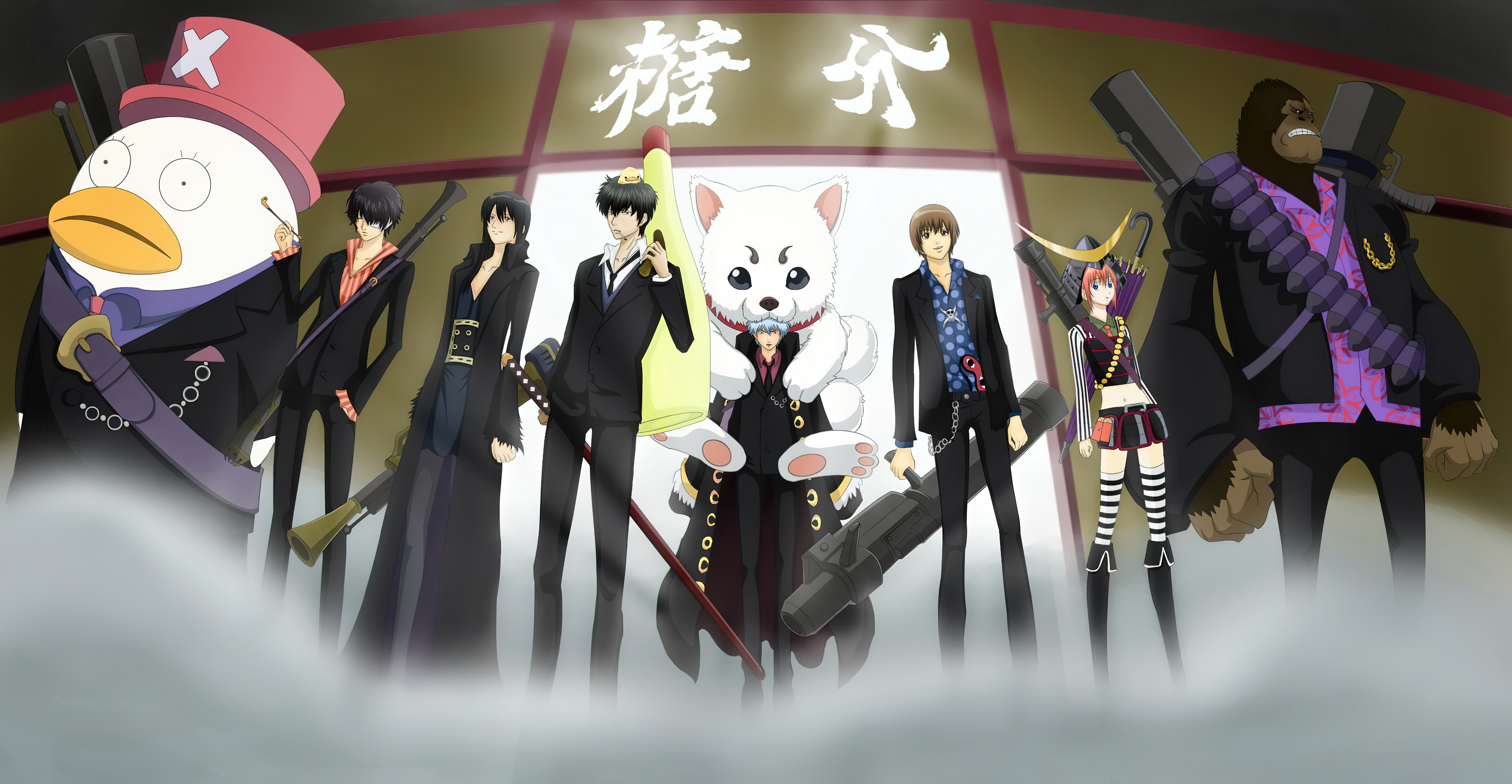 Gintama, Charaktere, Ultrawide, Animeserie, 5K