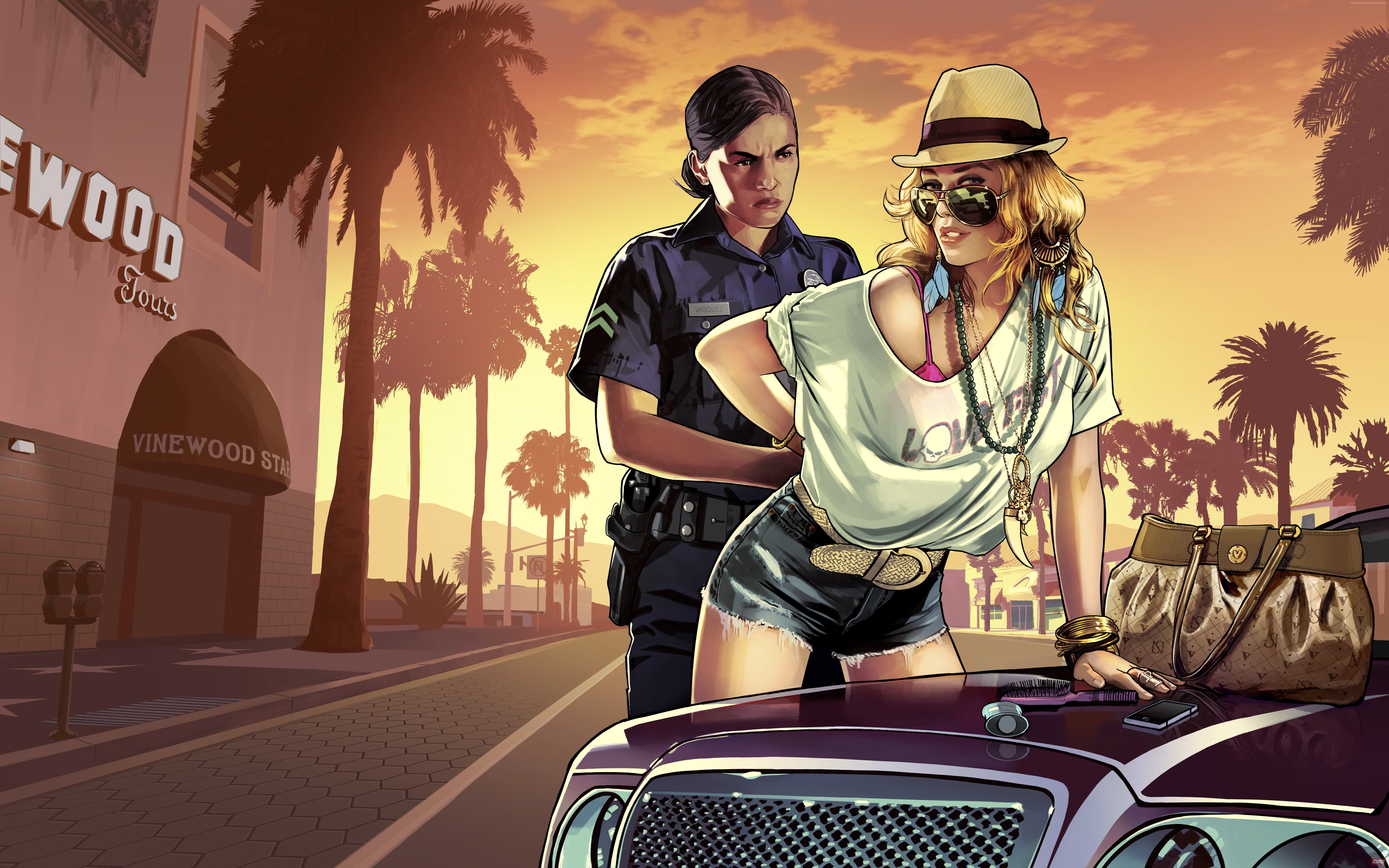 GTA 5, Tracey De Santa, Grand Theft Auto V, Artwork, 5K, 8K