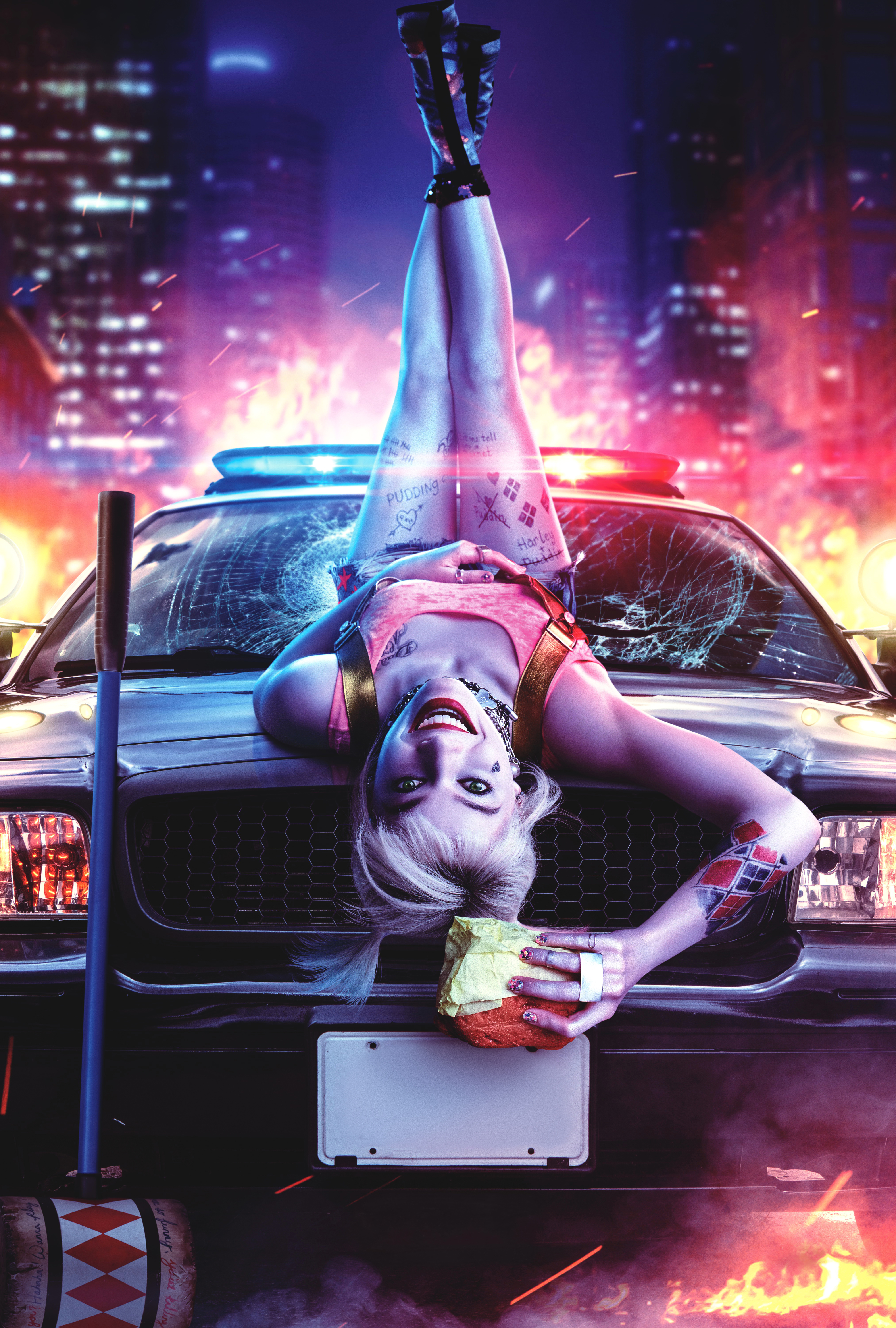 Harley Quinn, Birds of Prey, Margot Robbie, DC Comics, 2020
