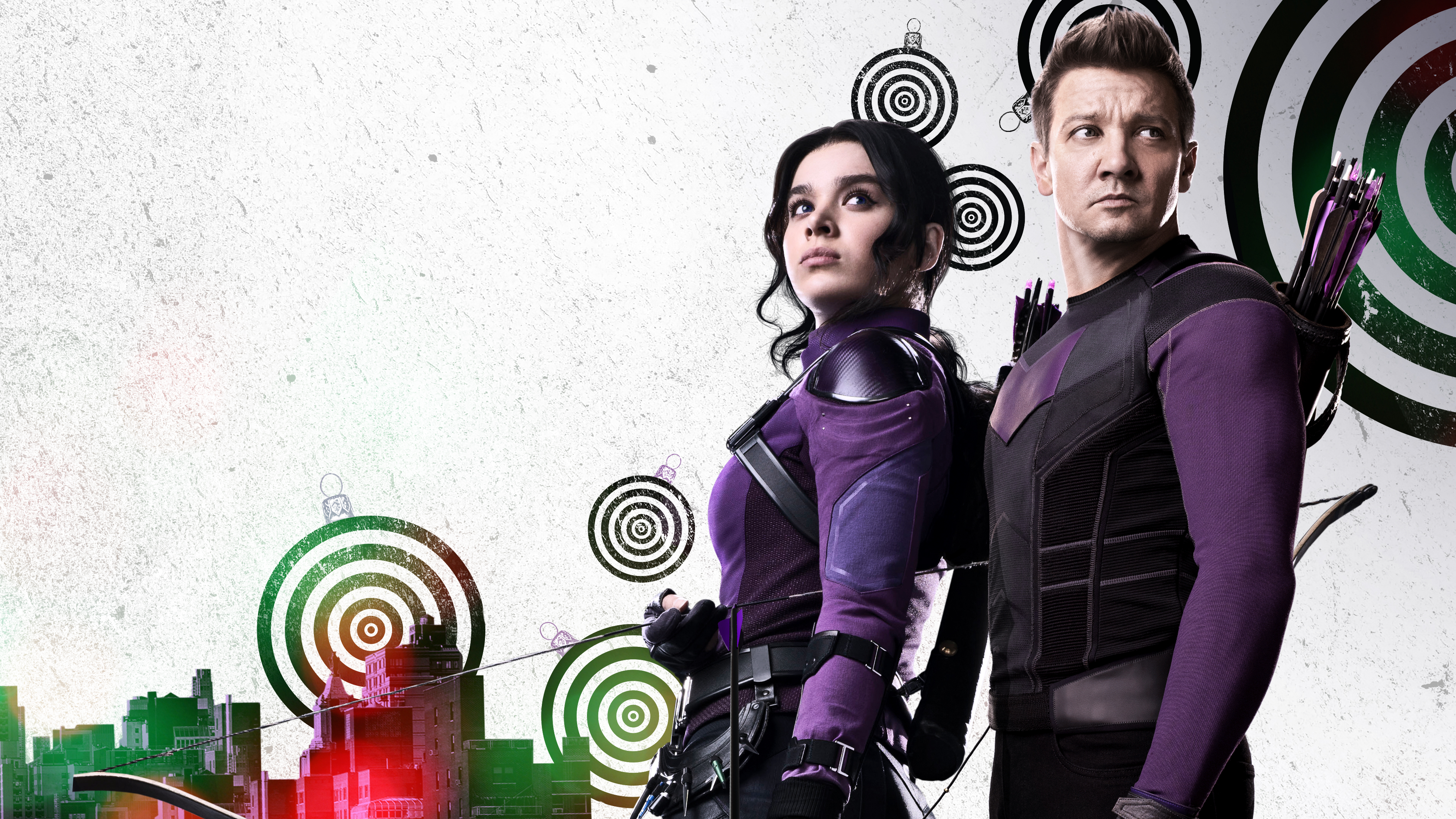 Hawkeye, Marvel Comics, Jeremy Renner, Clint Barton, Hailee Steinfeld, Kate Bishop, Marvel-Superhelden, Serie 2021