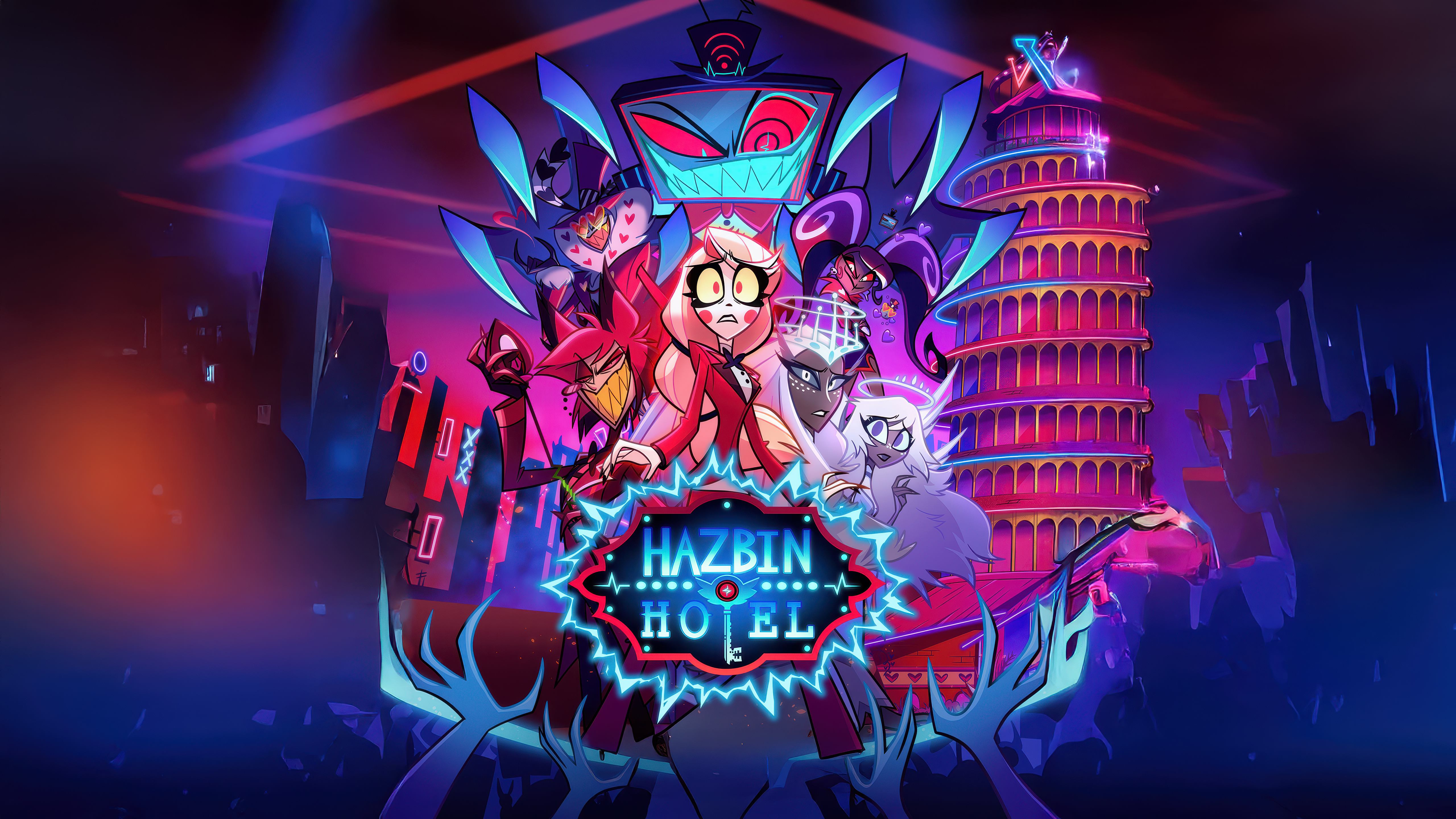 Hazbin Hotel, Staffel 2, Charlie Morningstar, Alastor, 5K, 2025 Serien