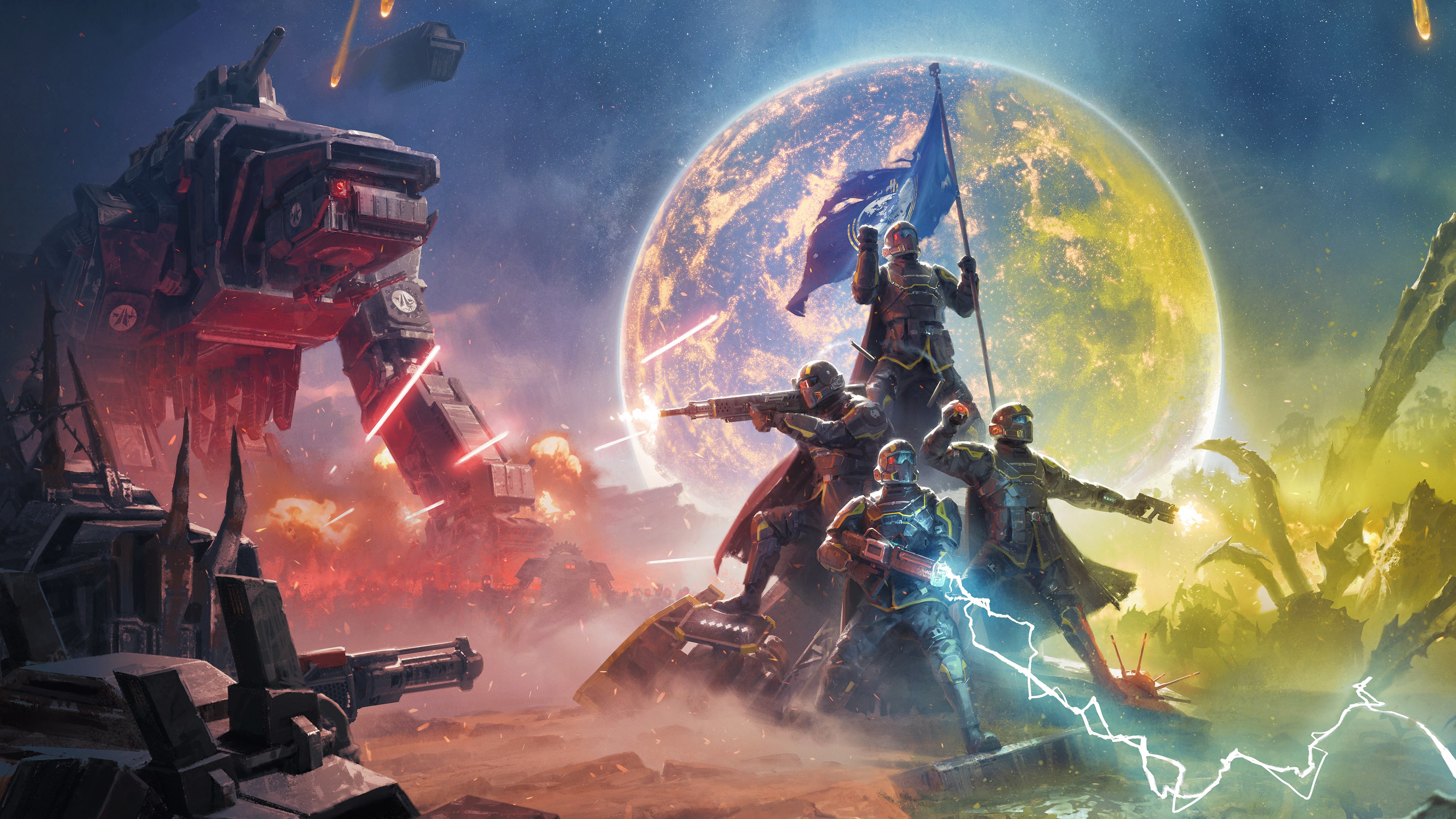 Helldivers 2, 2024 Spiele, Game Art