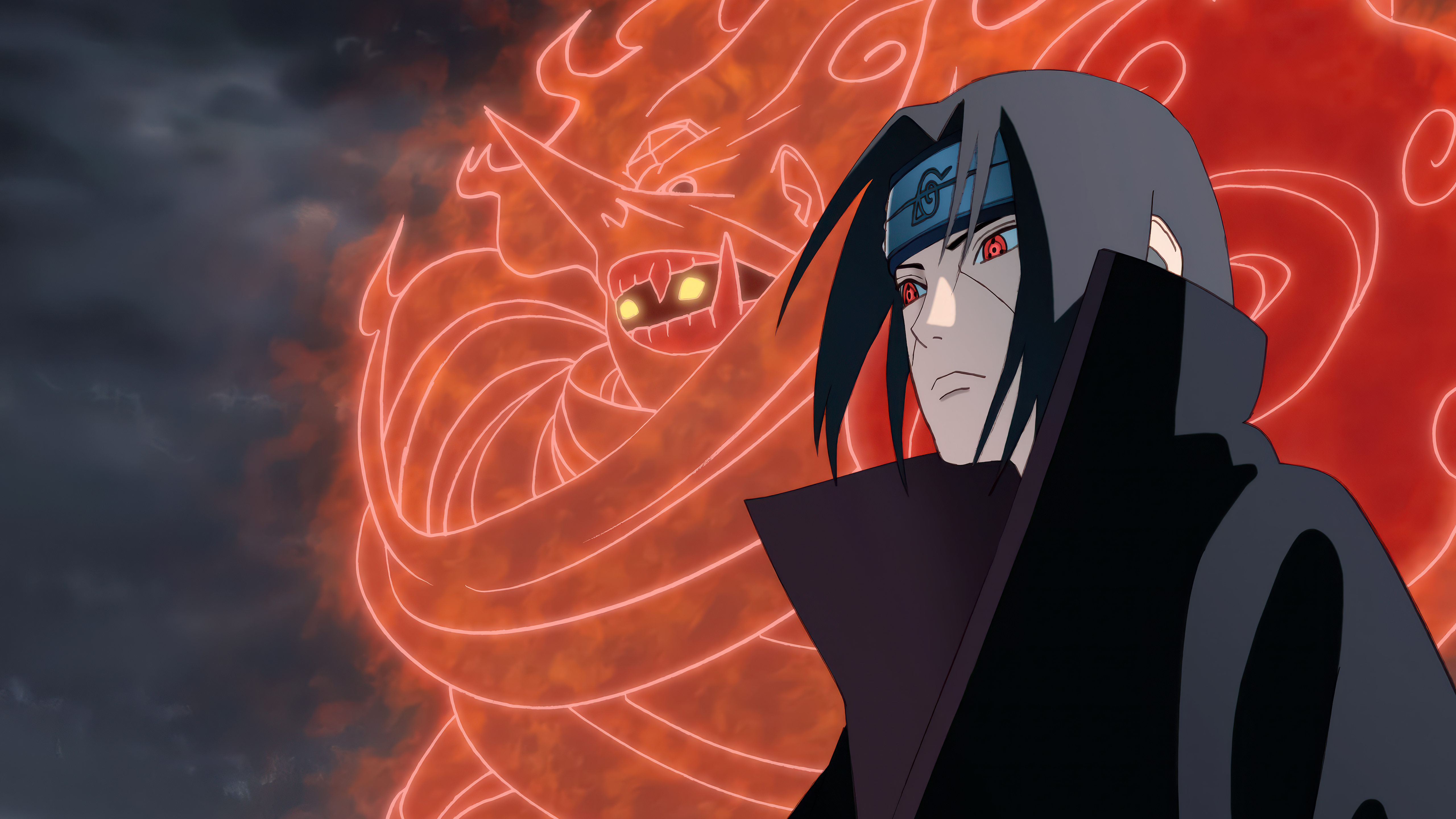 Itachi Uchiha, Susanoo-Modus, 5K, Naruto