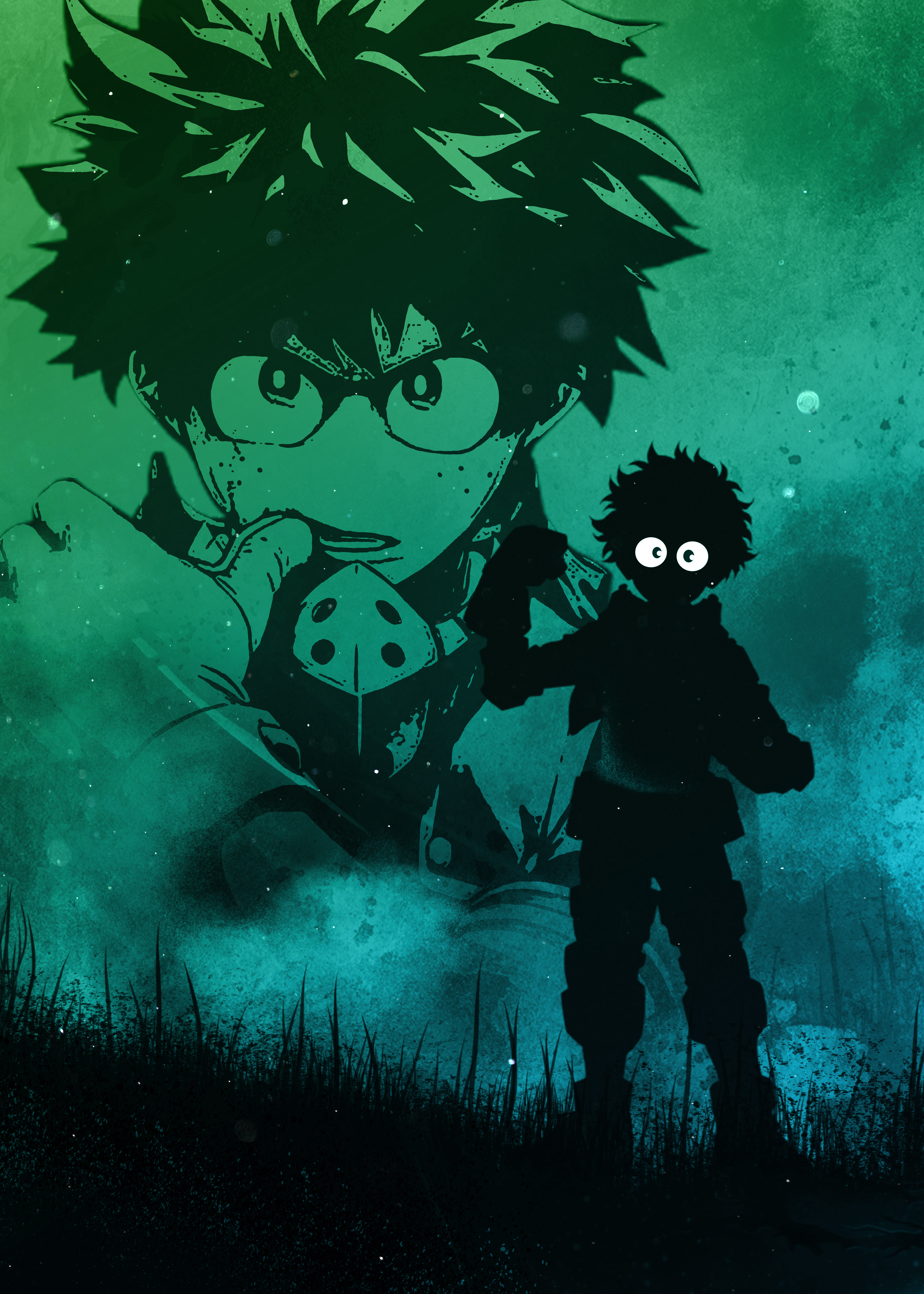 Izuku Midoriya, Silhouette, My Hero Academia