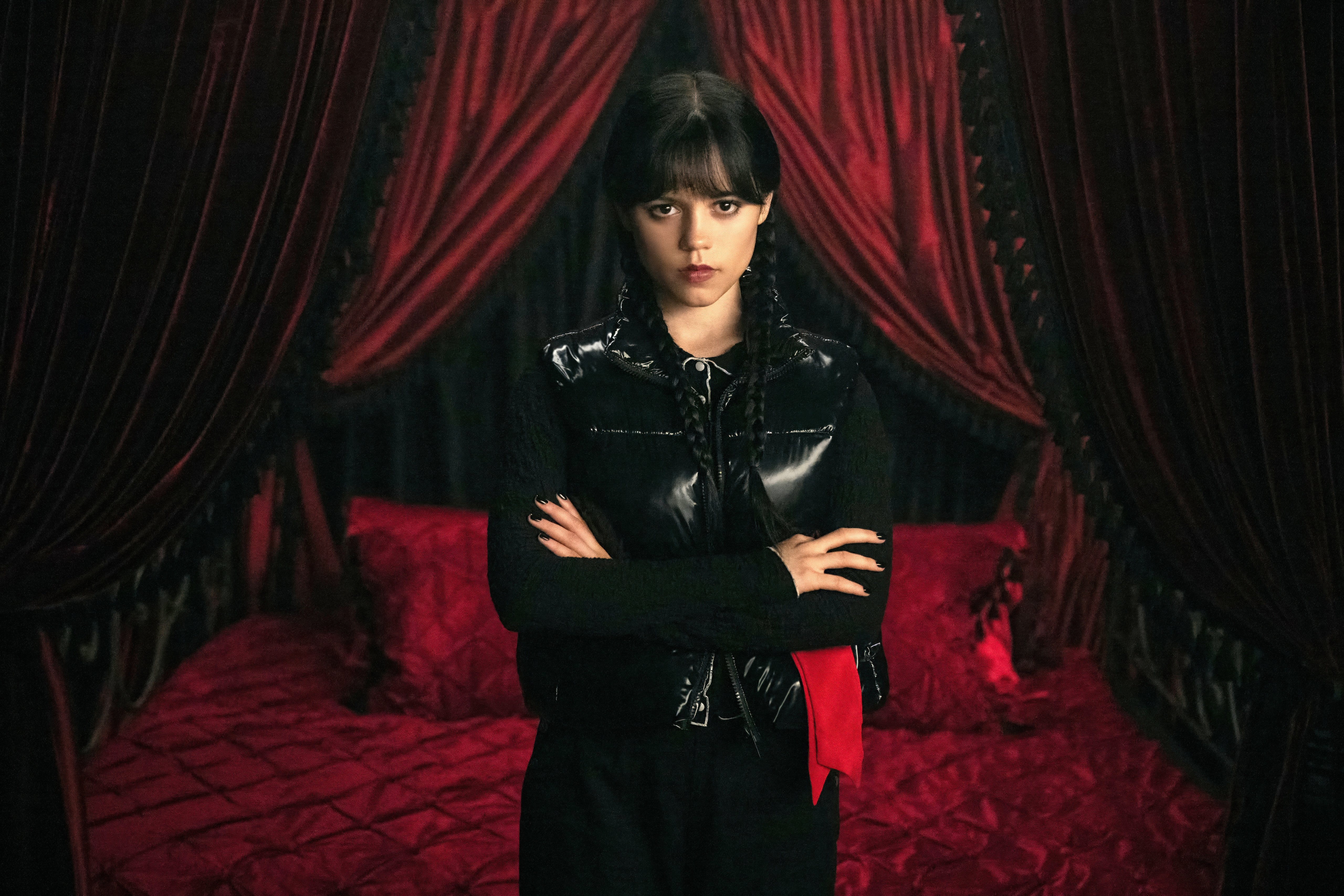 Jenna Ortega, Staffel 2, Wednesday (Netflix), Jenna Ortega als Wednesday Addams, 5K