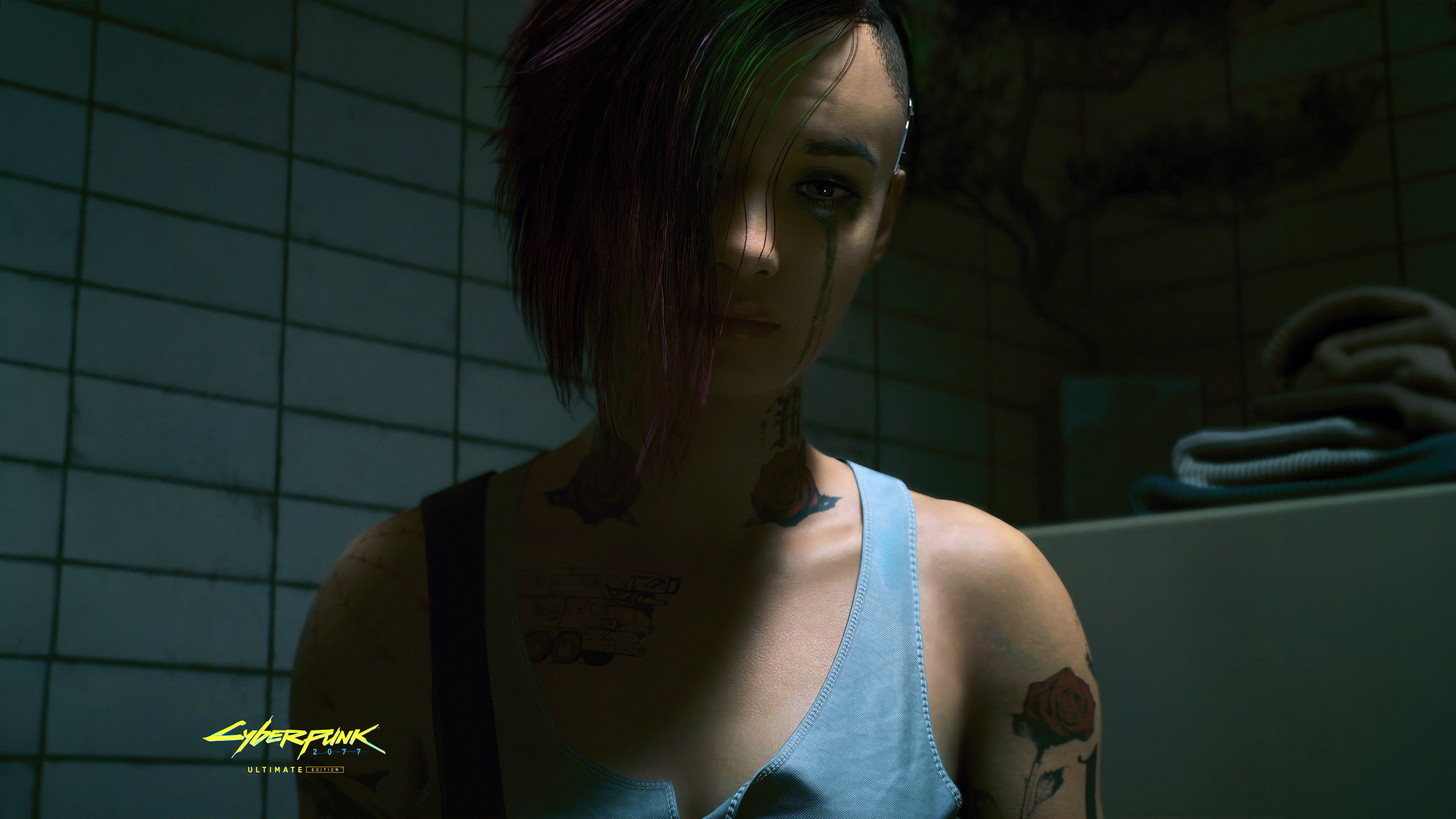 Judy Alvarez, Trauriges Gesicht, 5K, Cyberpunk 2077