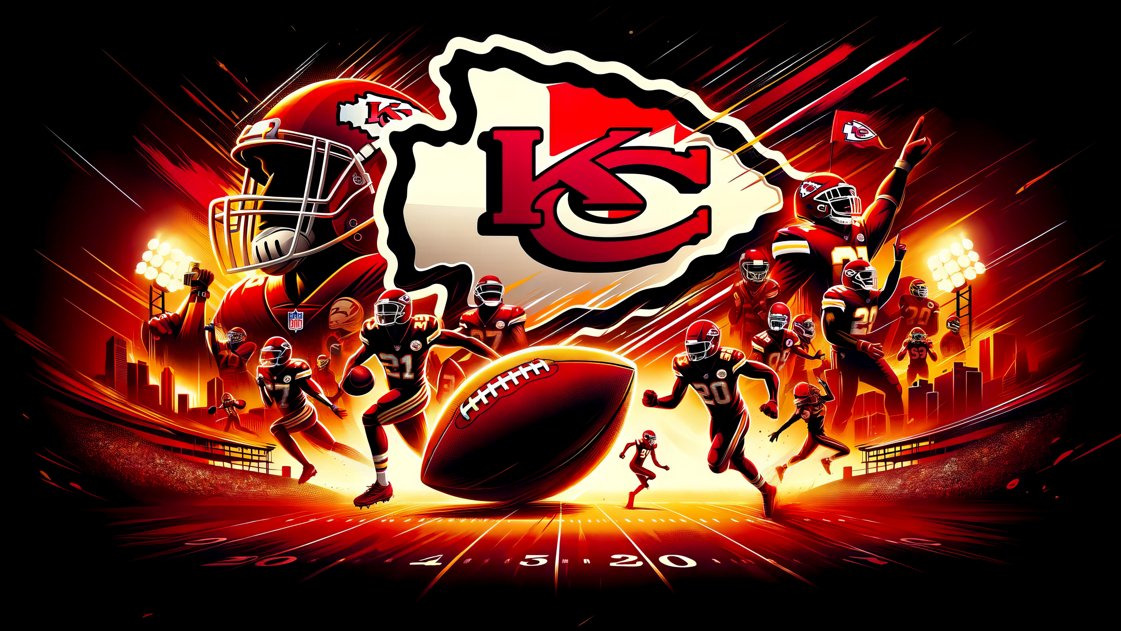 Kansas City Chiefs, NFL-Team, Super Bowl, Football, Football-Team