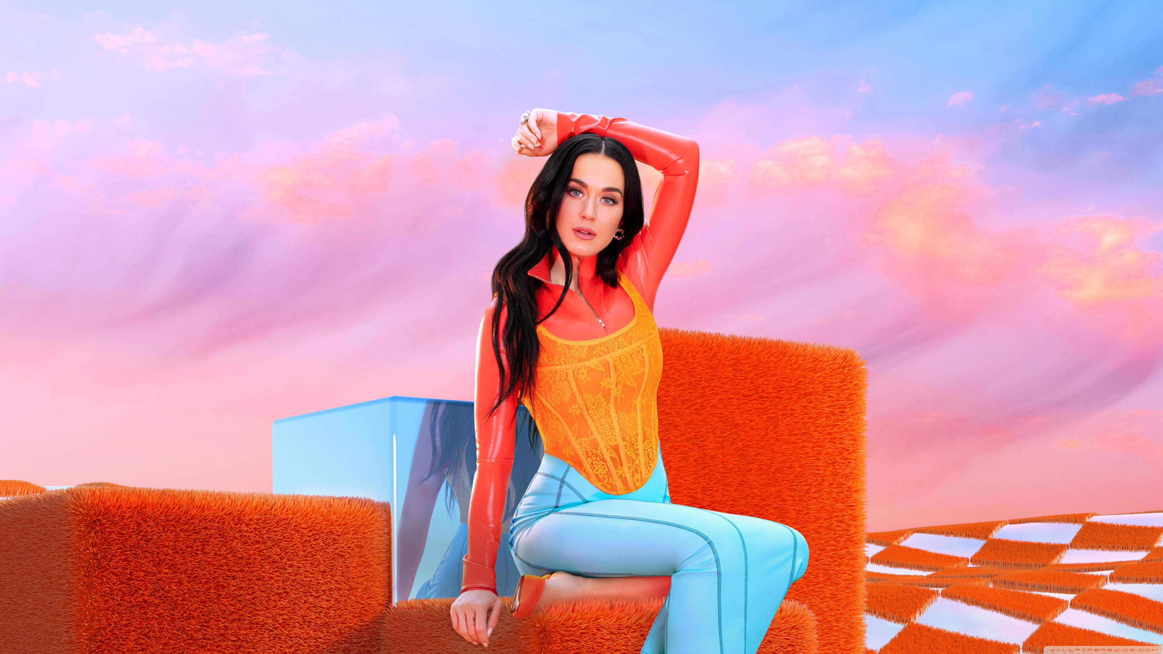Katy Perry, 2024, Farbenfroh, Ästhetisch