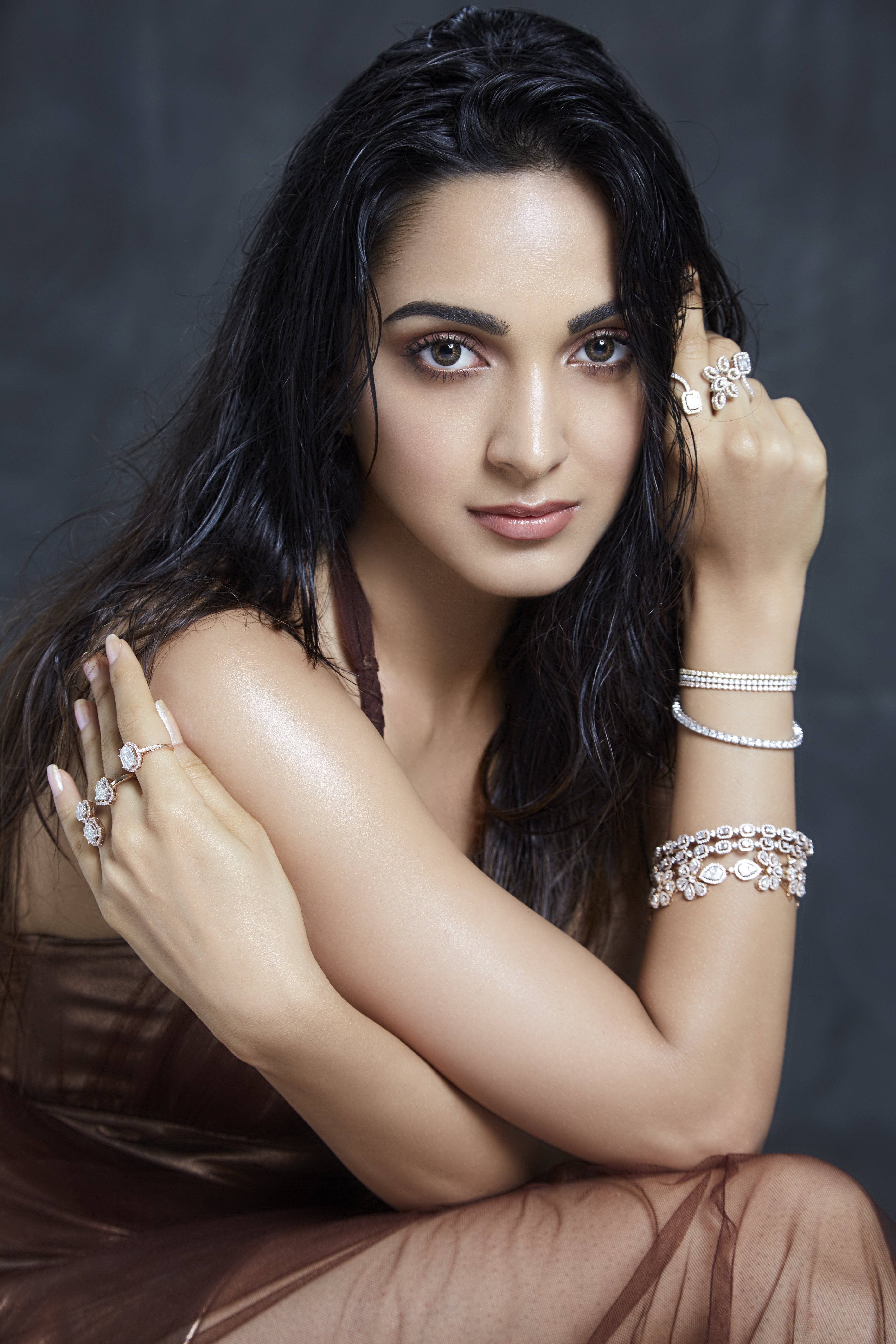 Kiara Advani, Nahaufnahme, Porträt, Schöne Schauspielerin, Indische Schauspielerin