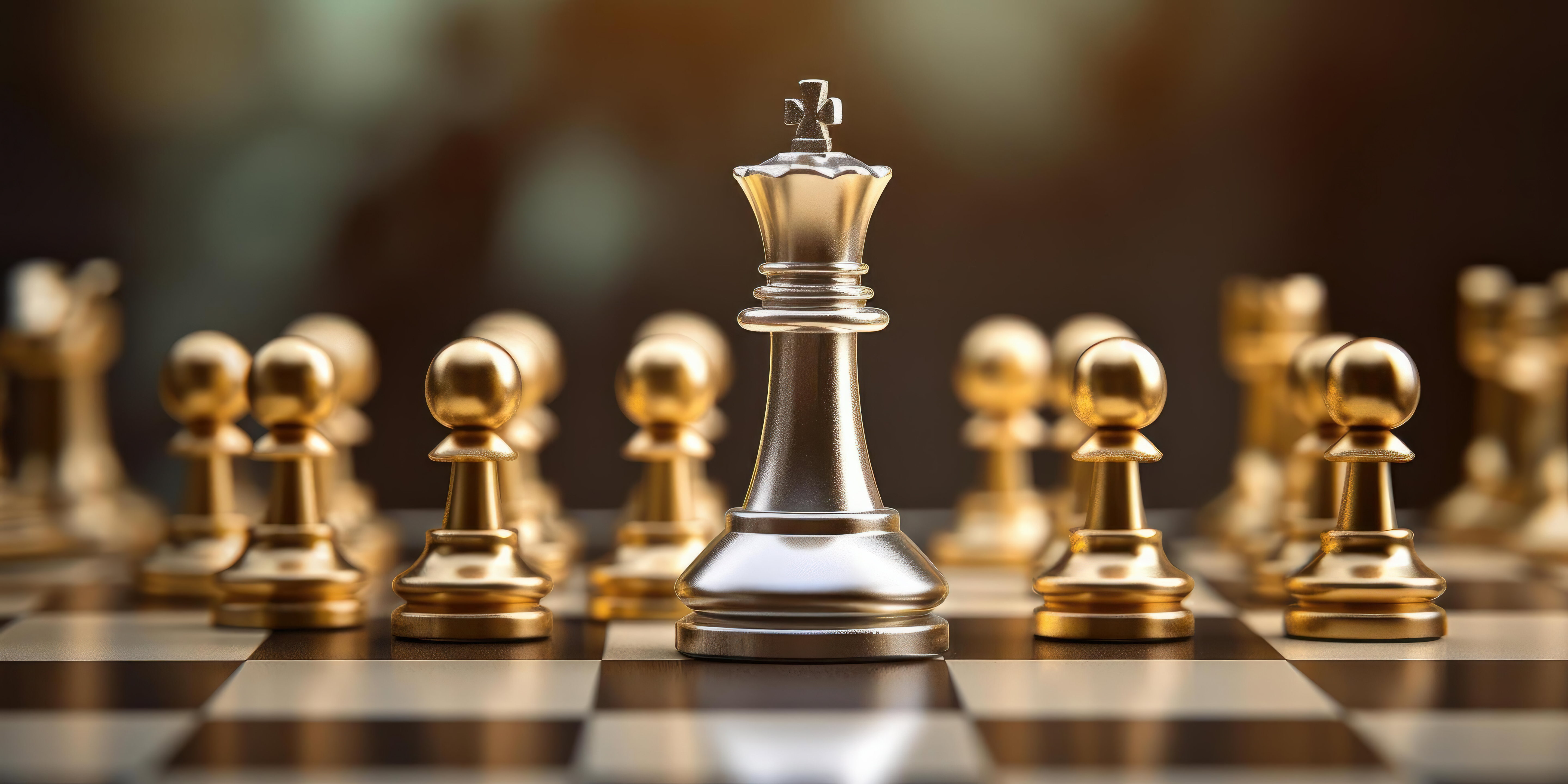 König (Schach), Ultrawide, Bauer (Schach), 5K, Schachfiguren, Schachbrett