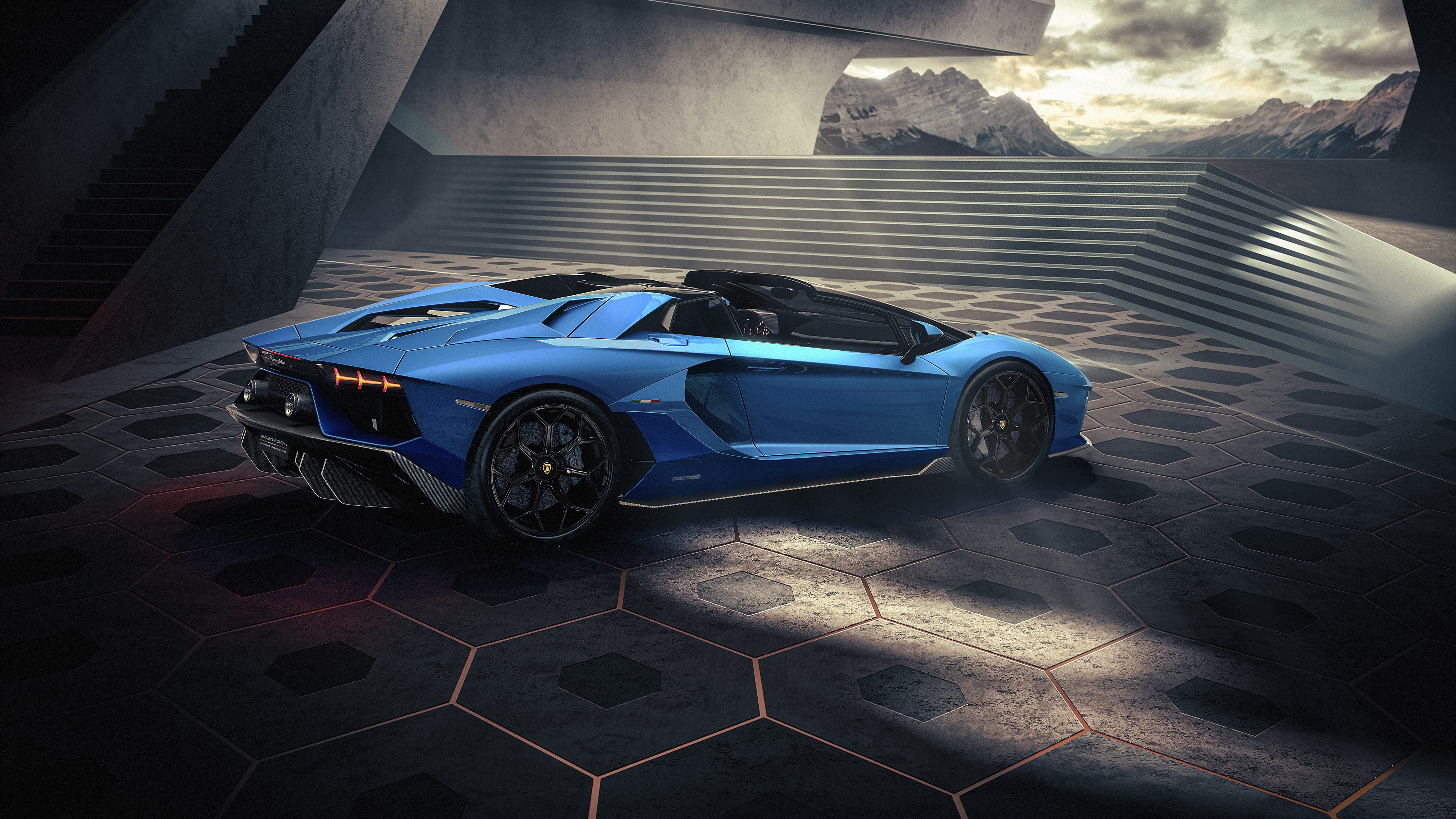 Lamborghini Aventador LP 780-4 Ultimae Roadster, Supersportwagen, 2021, 5K