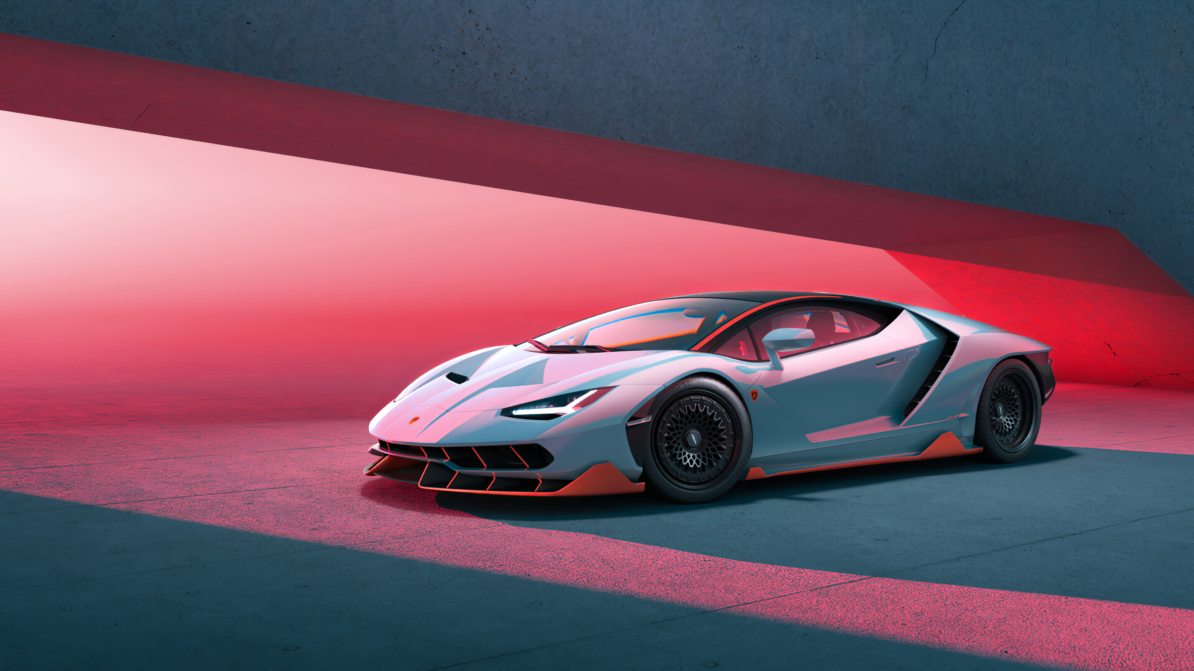 Lamborghini Centenario, CGI, Supersportwagen