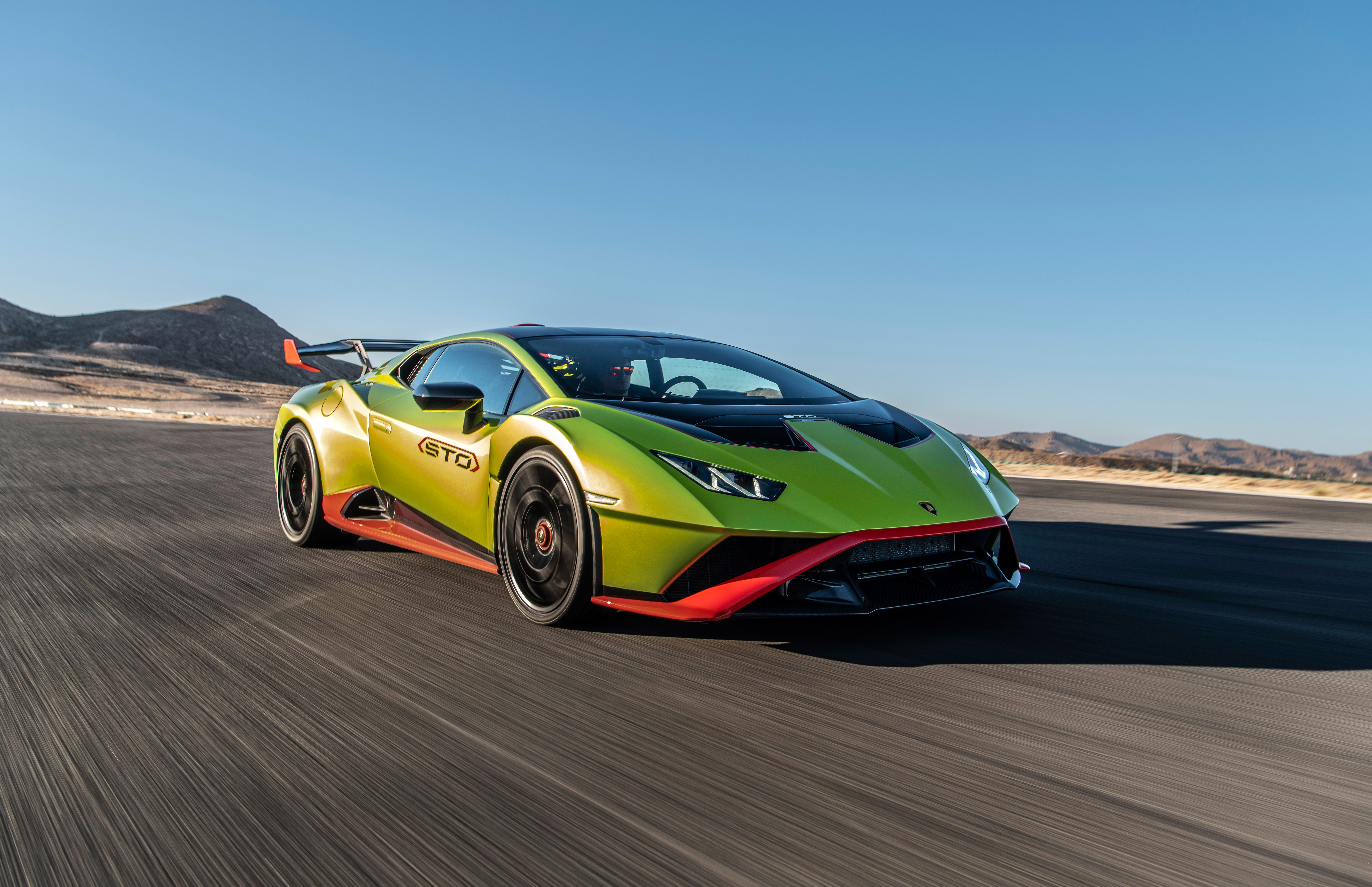 Lamborghini Huracán STO, 2021, Rennstrecke, 5K, 8K