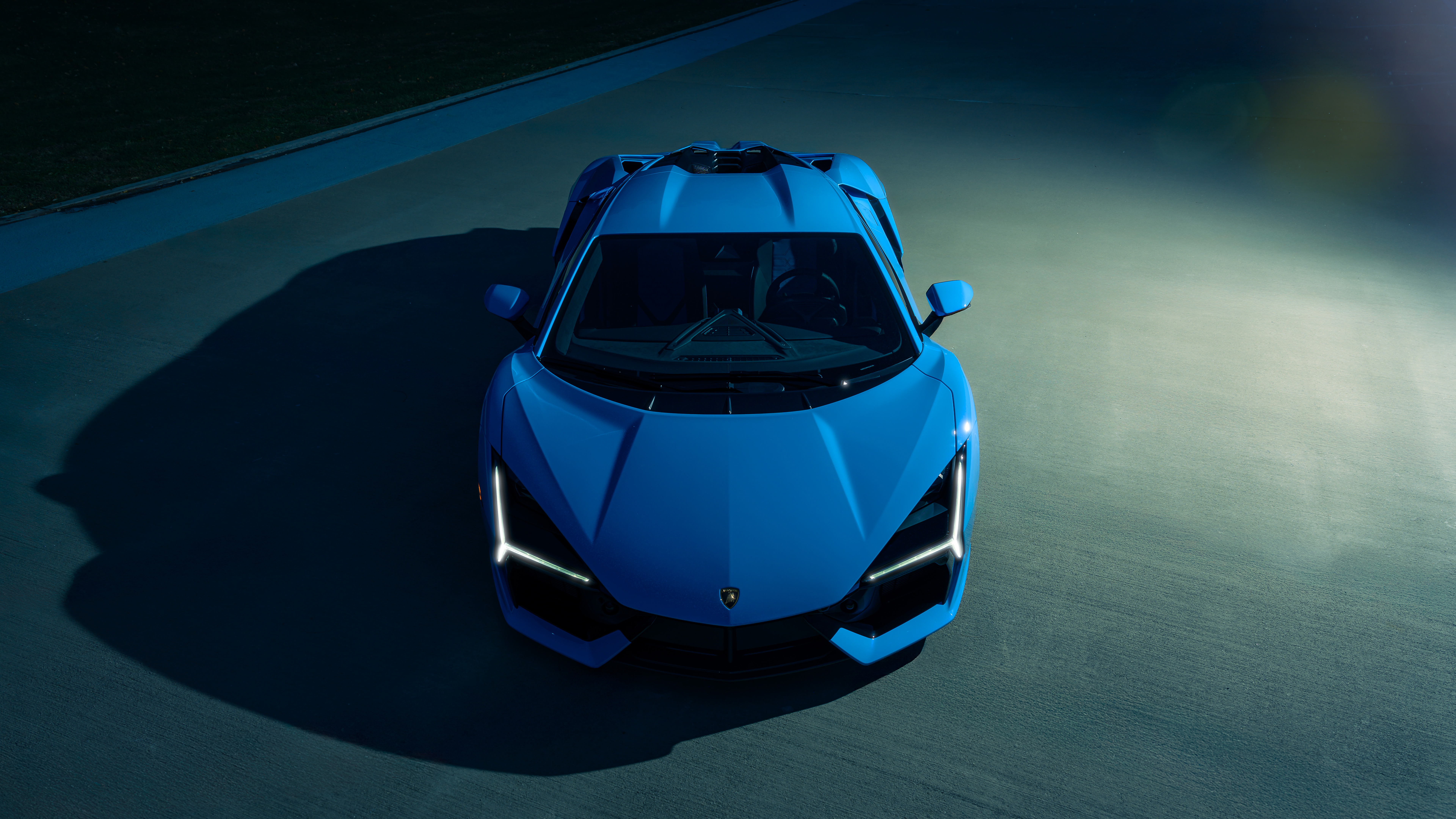 Lamborghini Revuelto, Blau, 5K, 8K