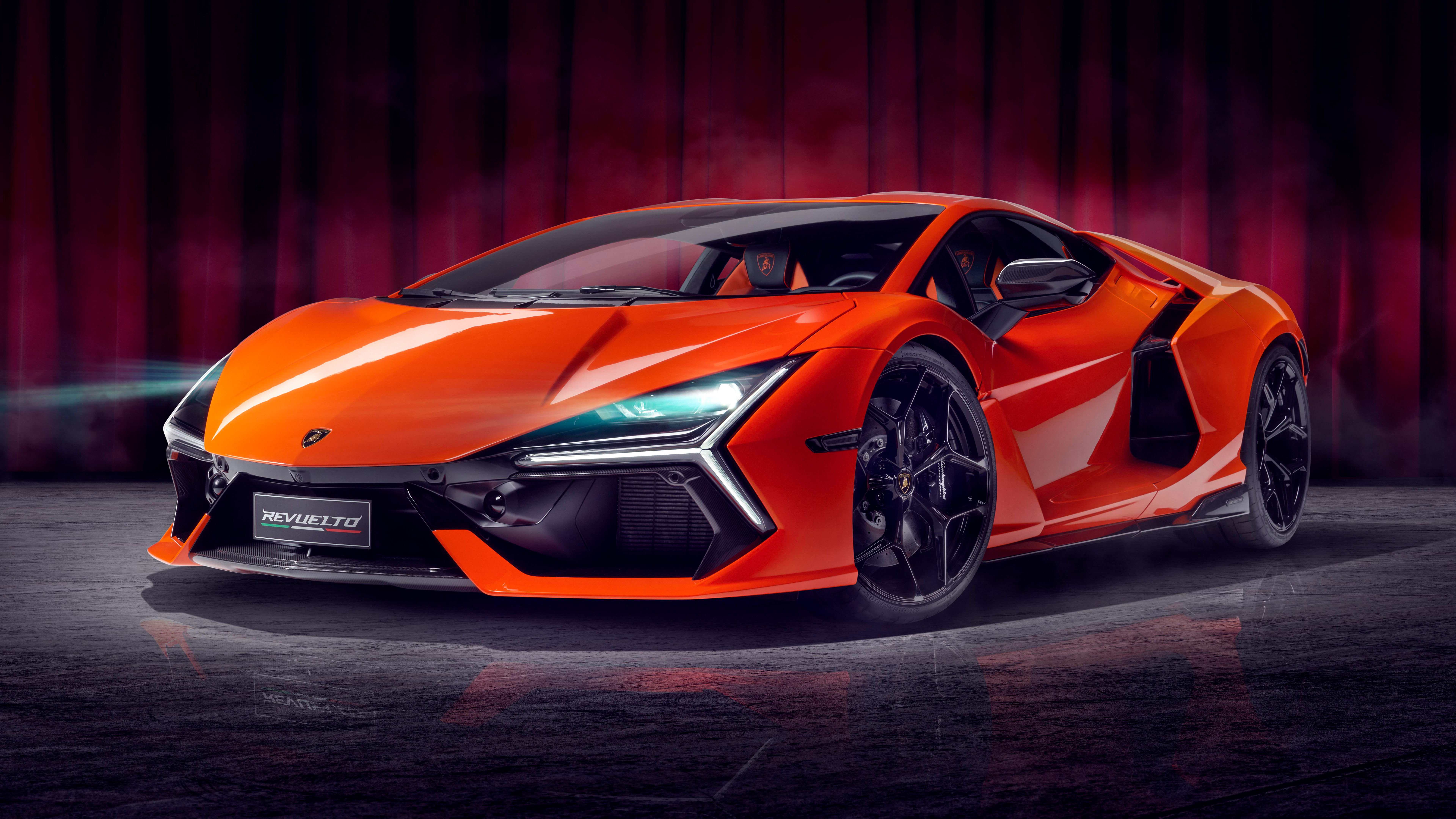 Lamborghini Revuelto, Hybrid-Supercar, 5K, 8K