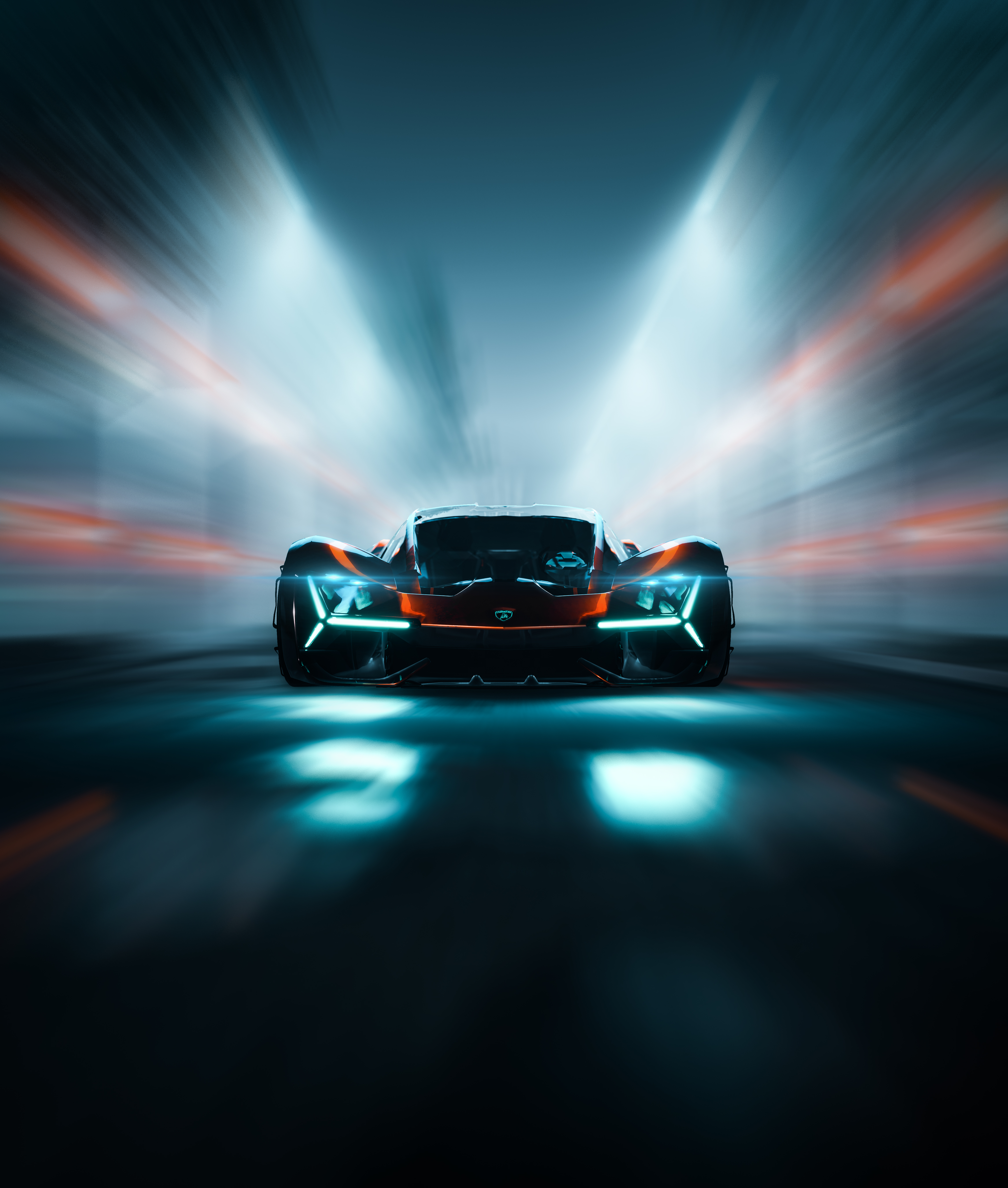 Lamborghini Terzo Millennio, Konzeptautos, Supersportwagen, Digitale Komposition, Hypercars