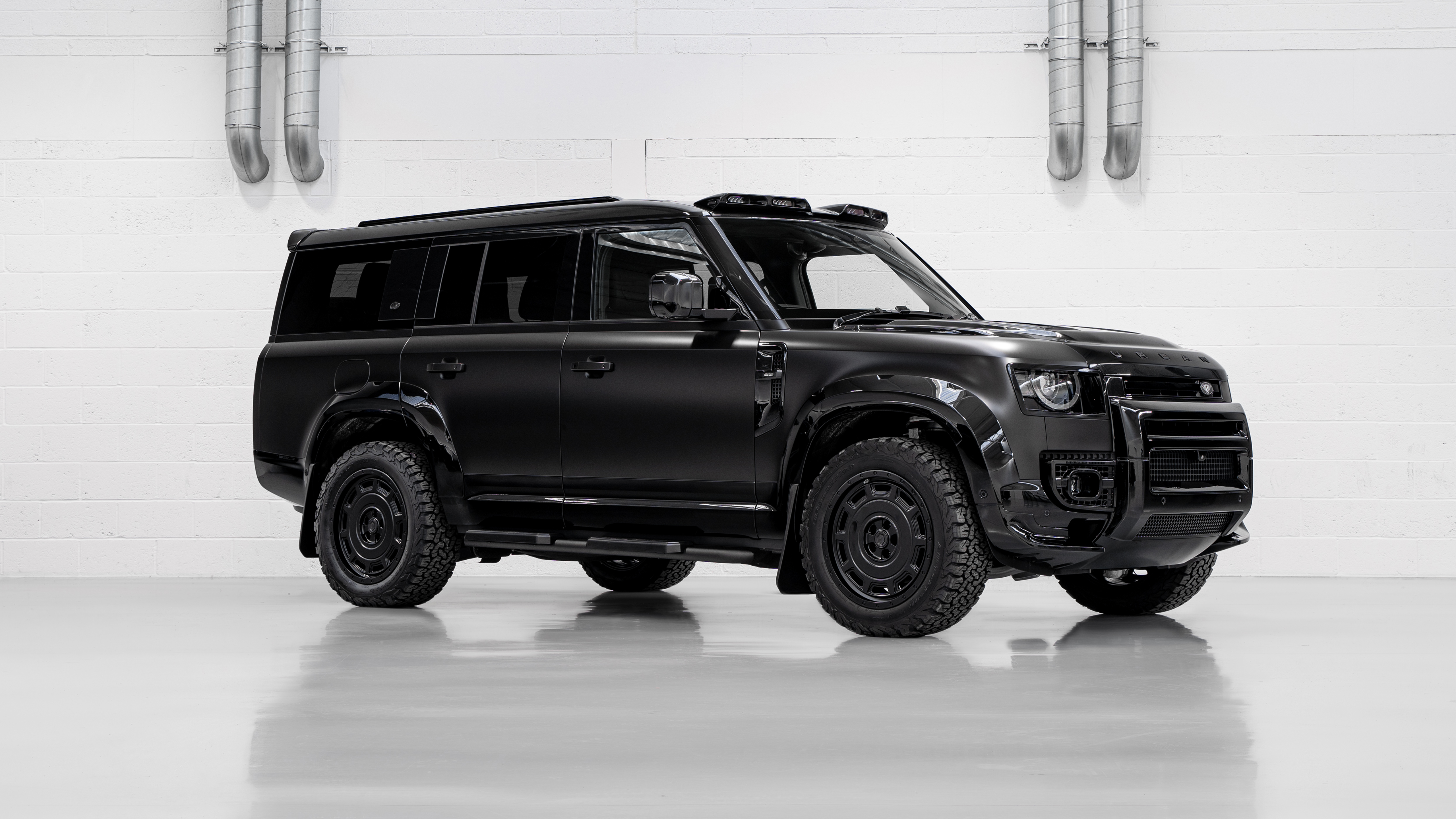 Land Rover Defender, Urban Automotive, 5K, 2024, schwarze Autos