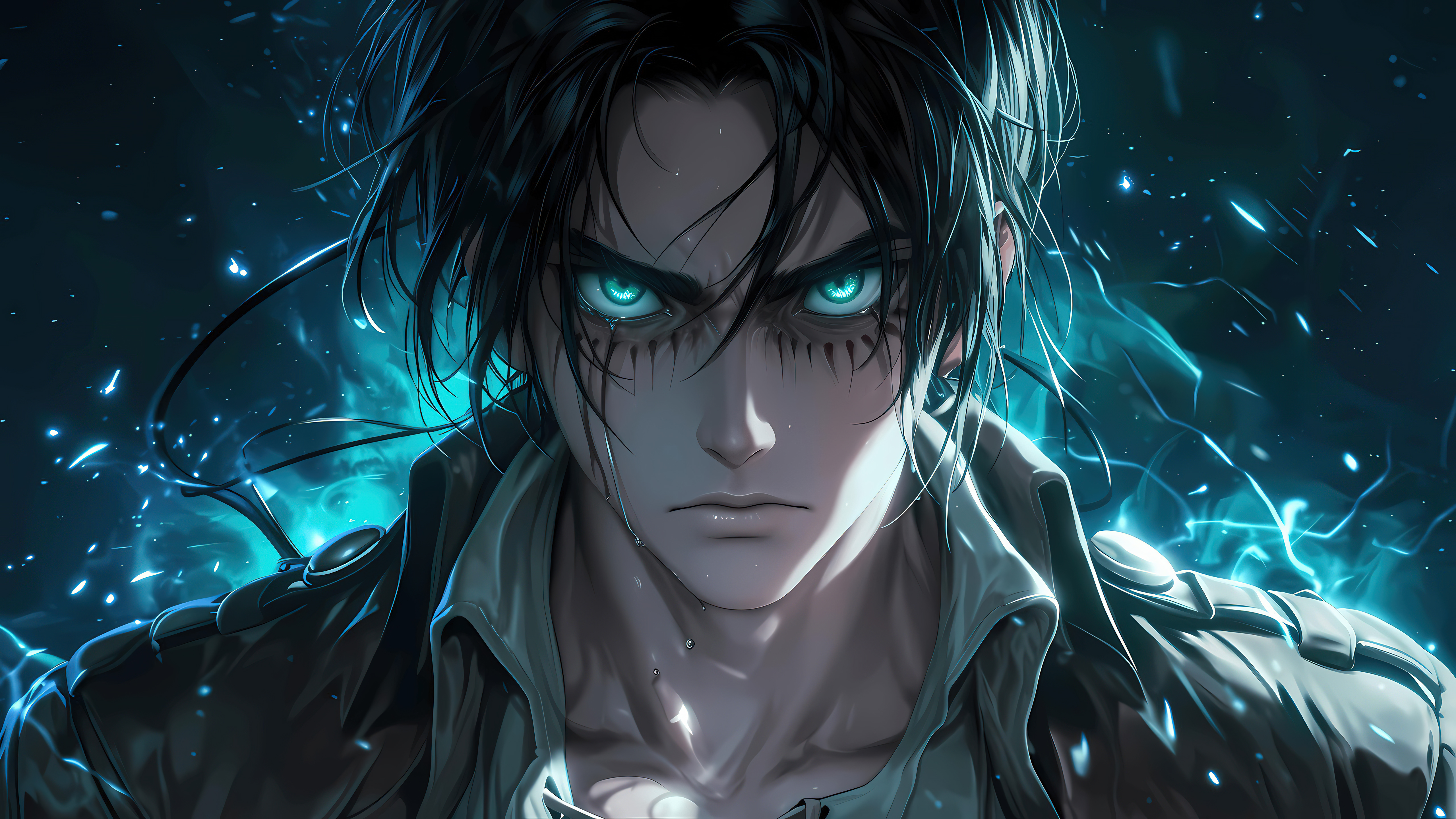 Levi Ackerman, Nahaufnahme, Attack on Titan, 5K