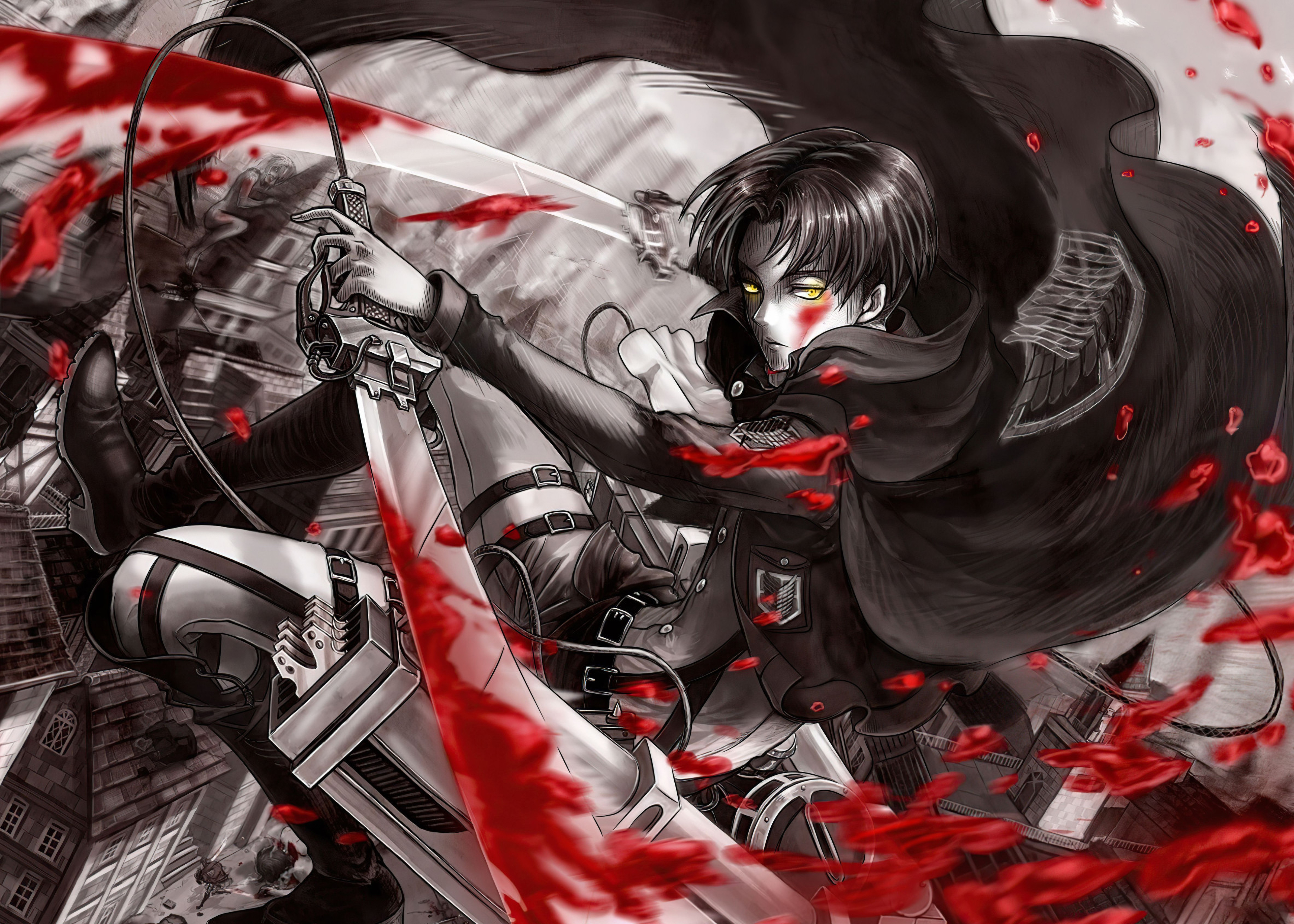Levi Ackerman, Shingeki no Kyojin, Captain Levi, Attack on Titan